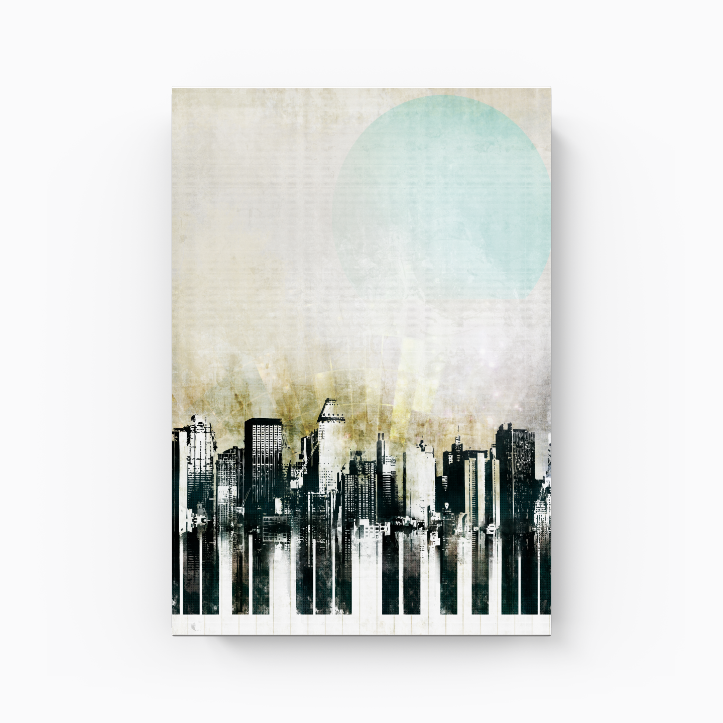 Music of City - Canvas Print