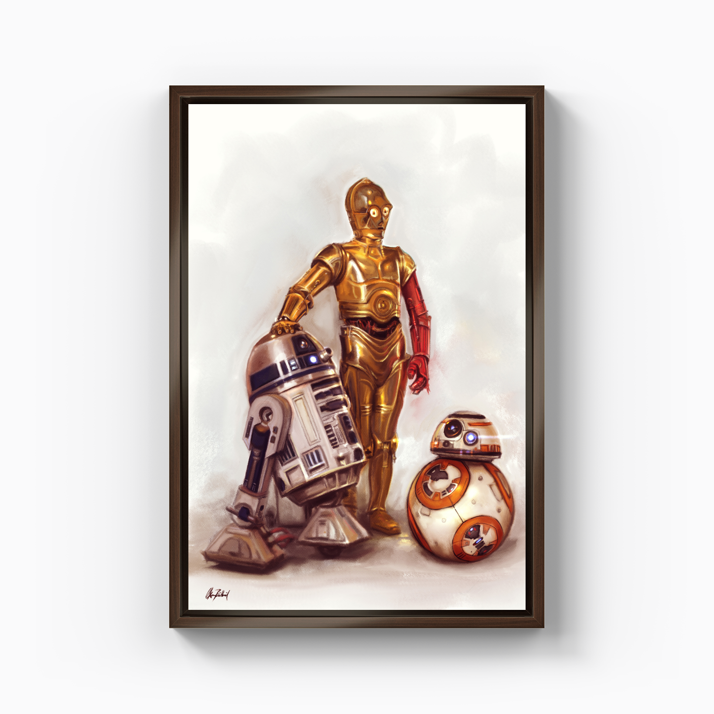 Star Wars Droids - Canvas Print