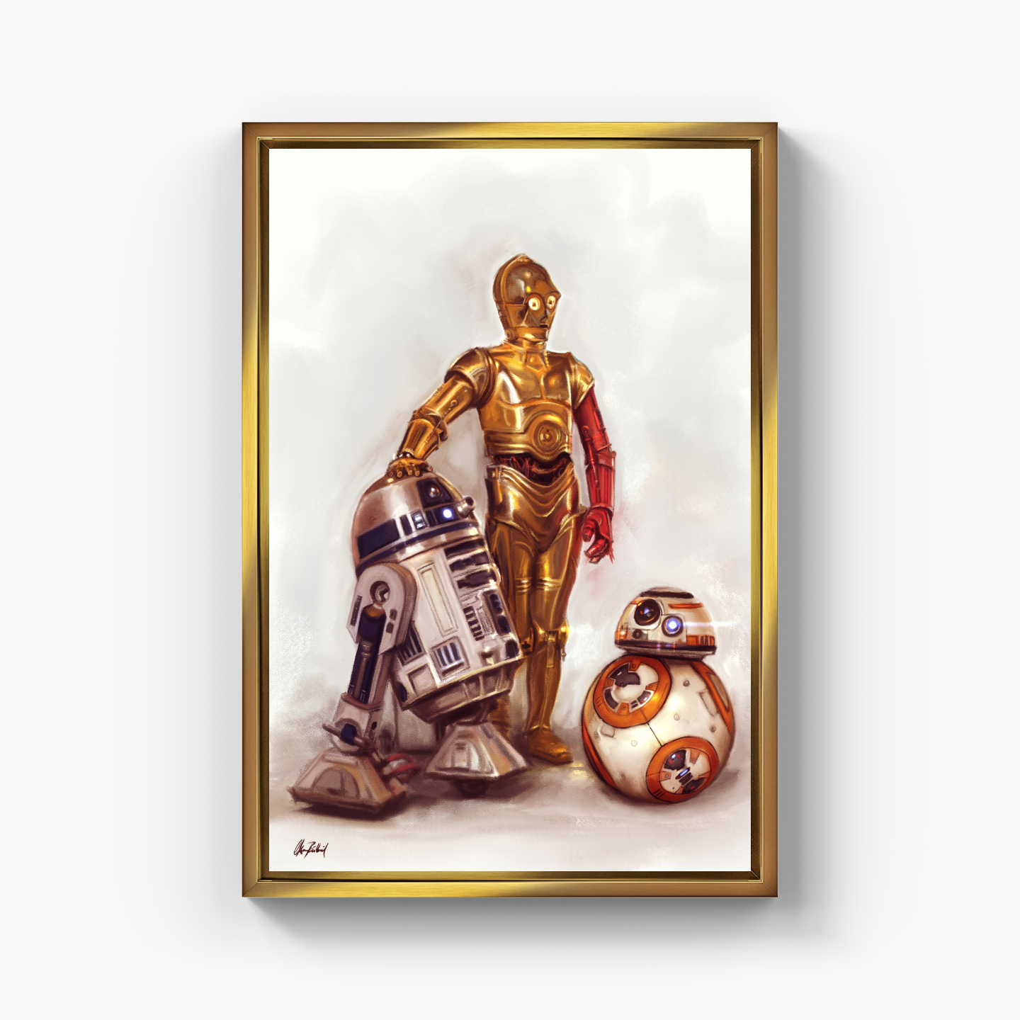 Star Wars Droids - Canvas Print