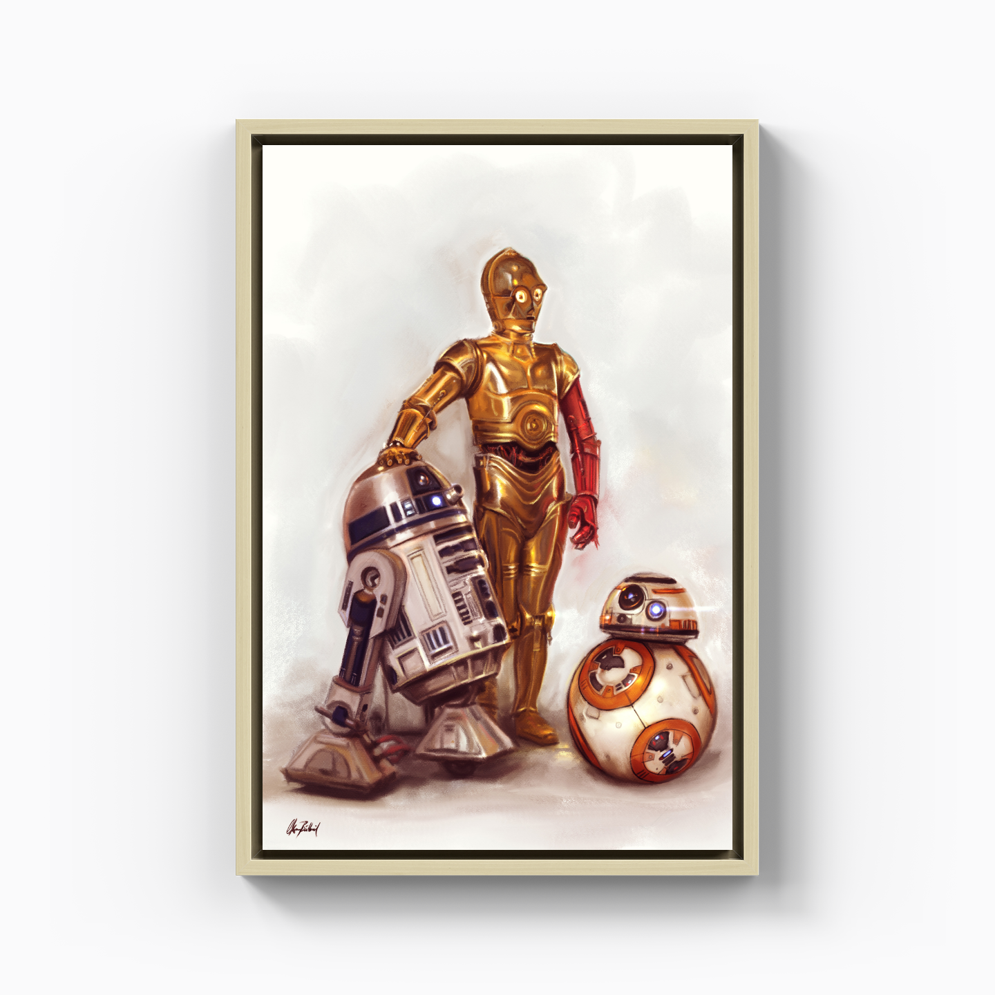 Star Wars Droids - Canvas Print