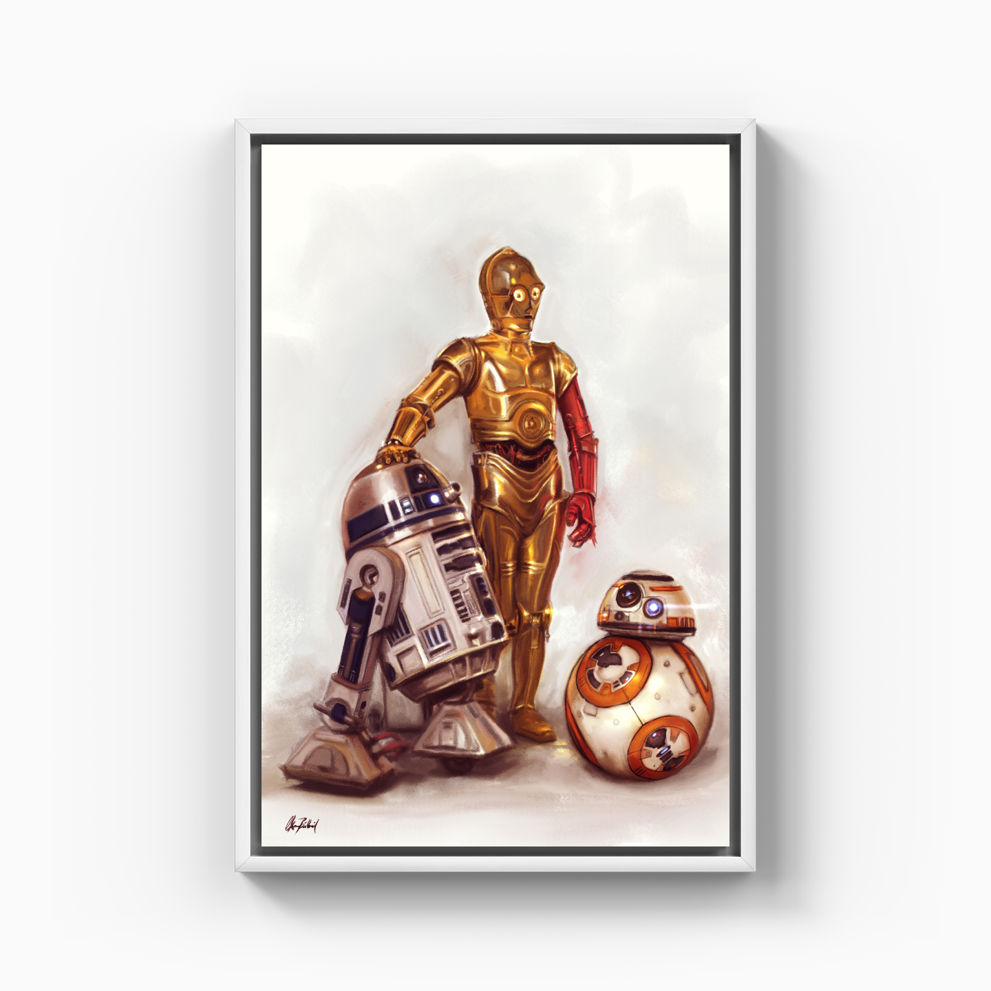 Star Wars Droids - Canvas Print