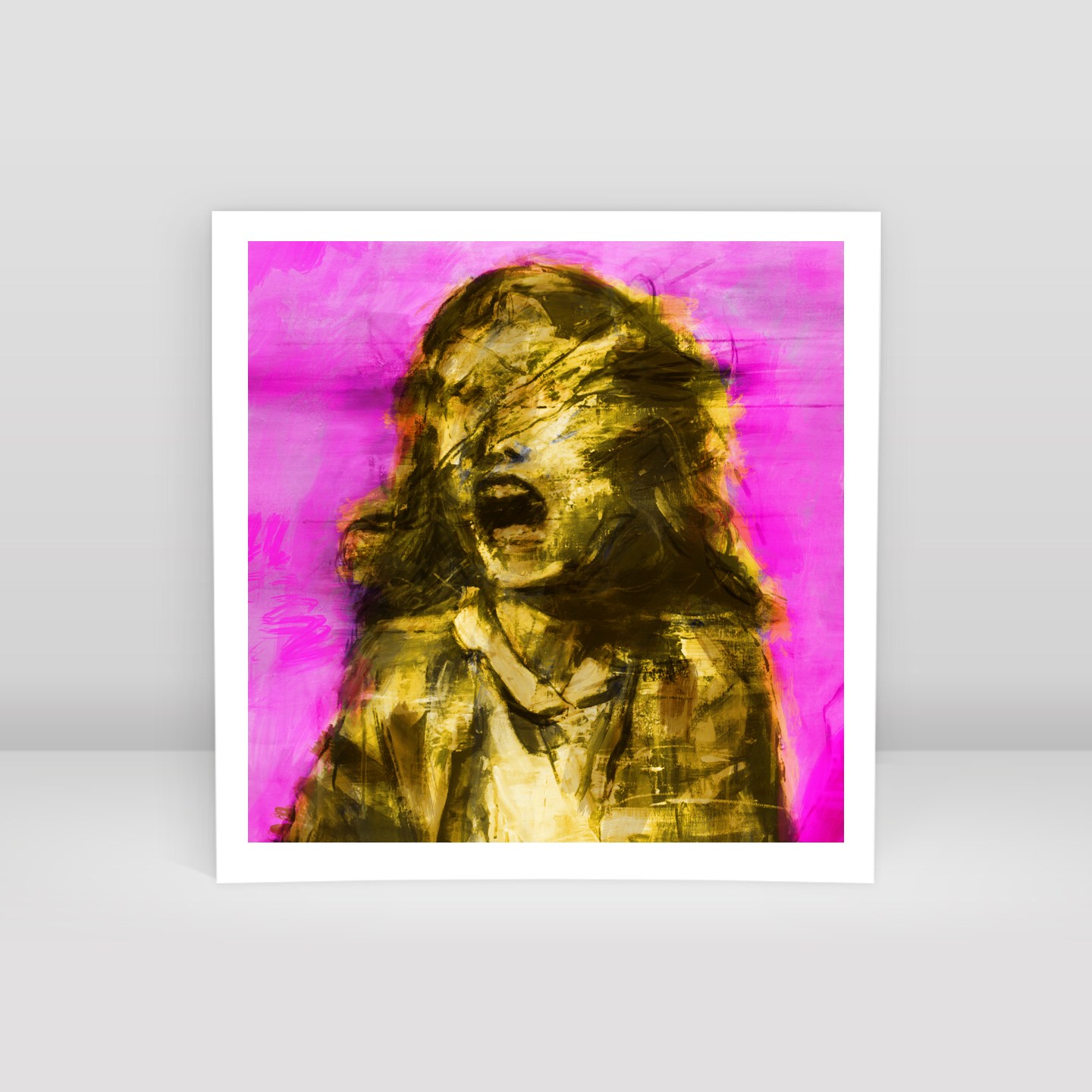 Scream Laaan - Art Print