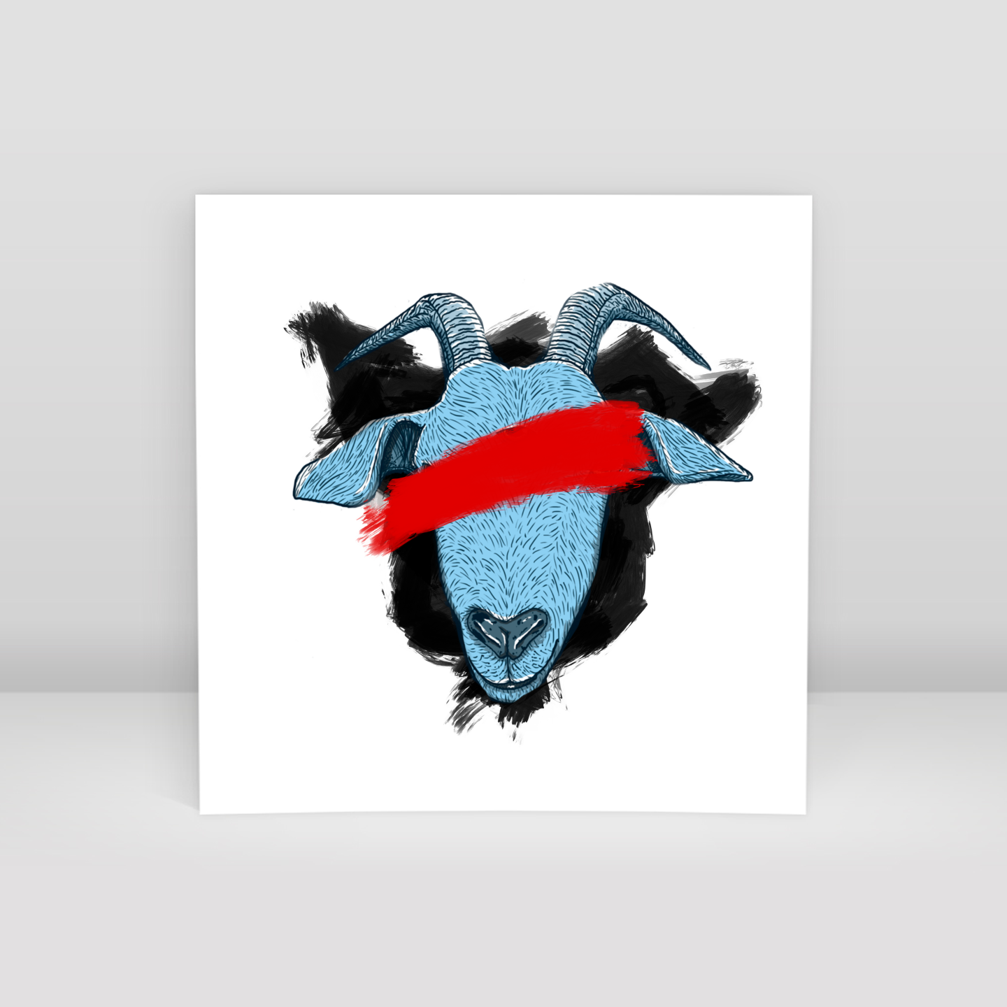 Problemo Goaty - Art Print