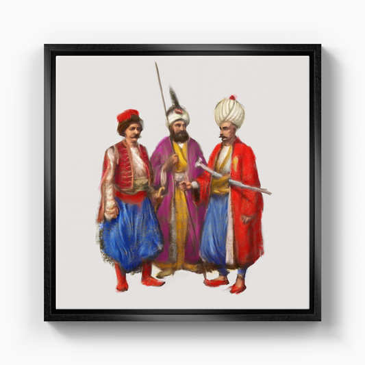 Divan Members - Kanvas Tablo