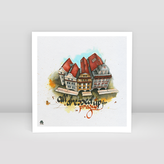 Cities Prague - Art Print