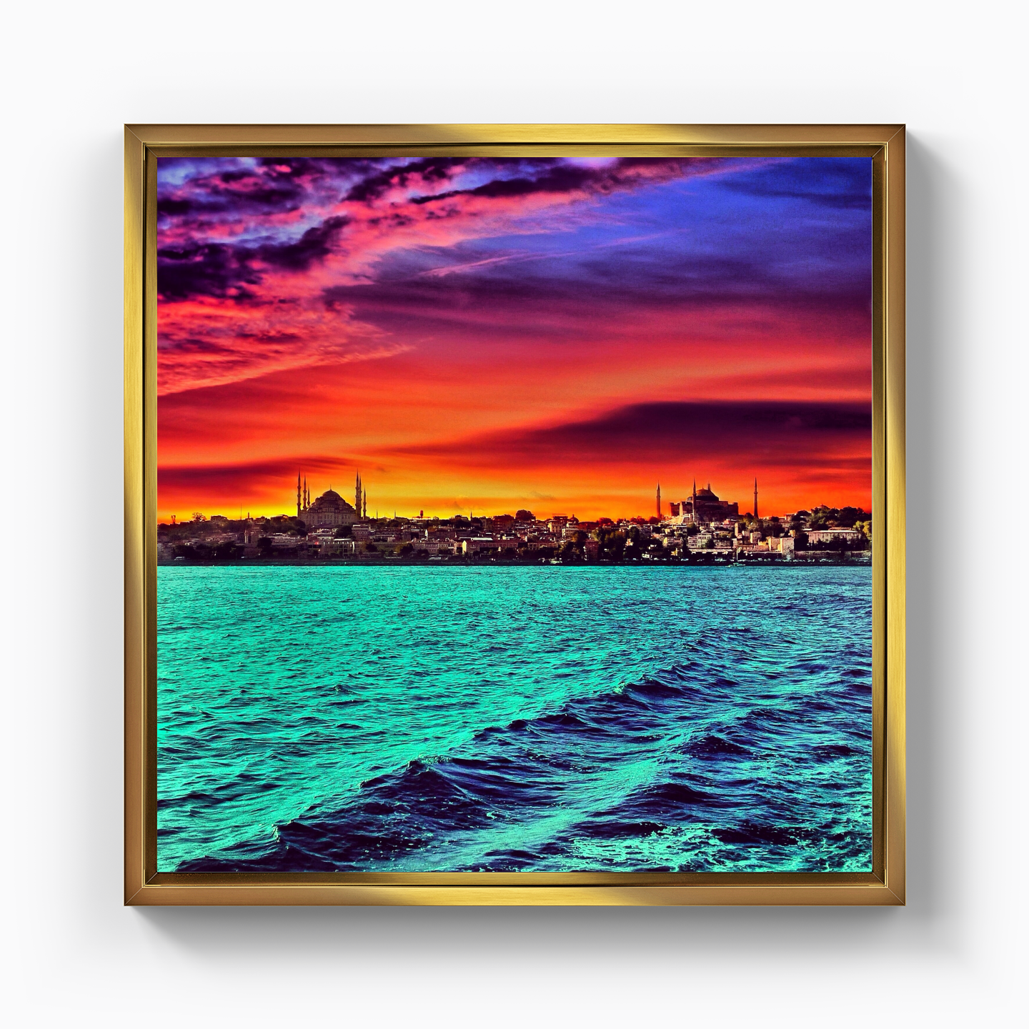 Color Istanbul - Canvas Print