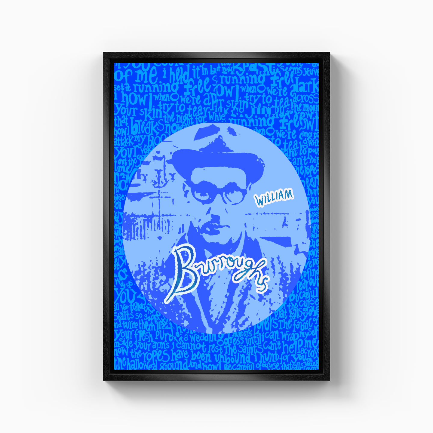 William Burroughs - Canvas Painting