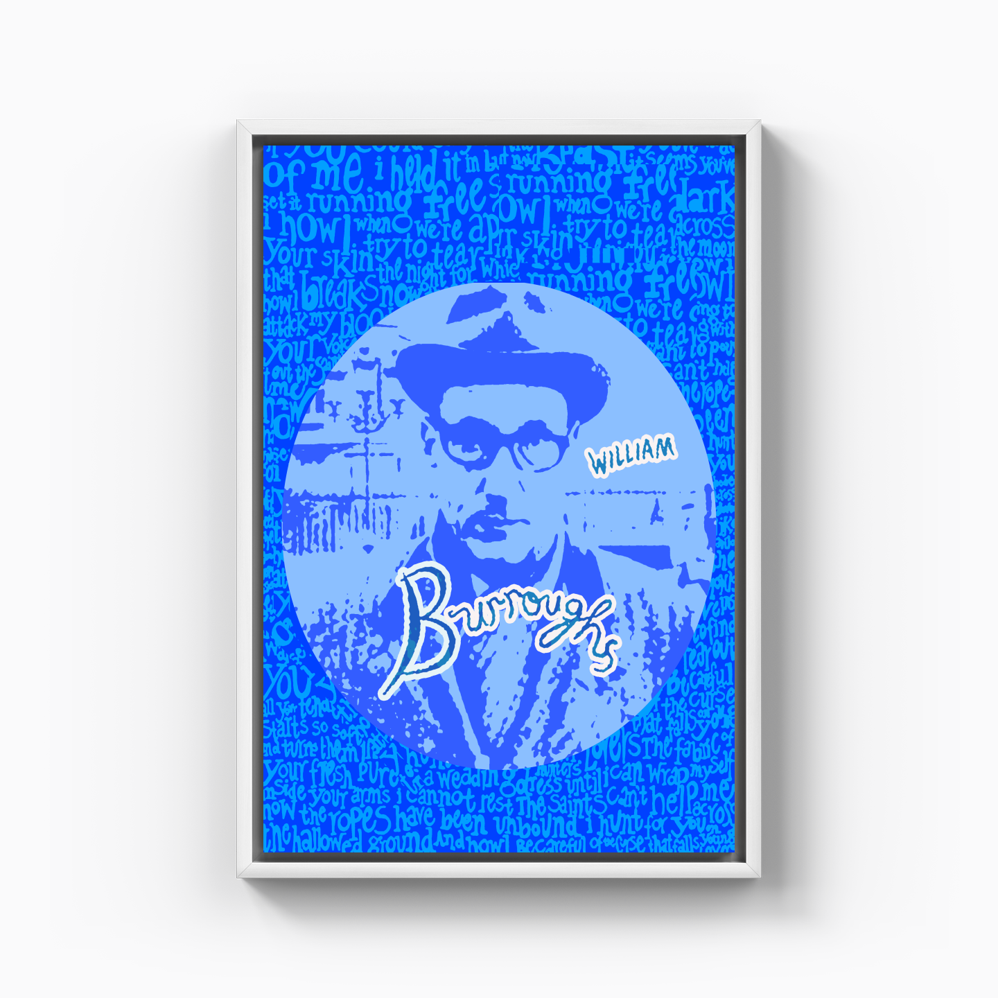 William Burroughs - Canvas Painting