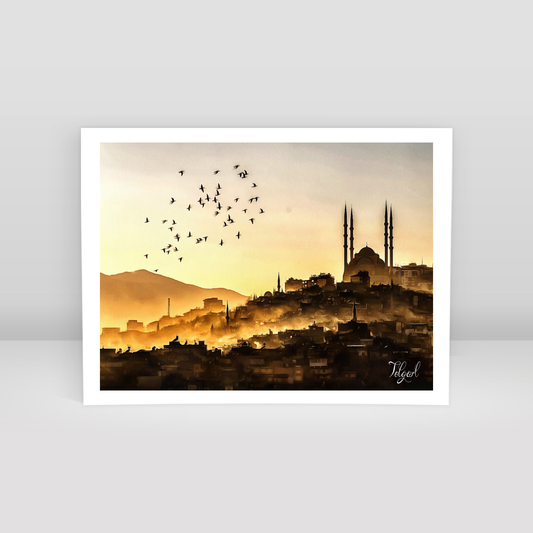 Temple - Art Print