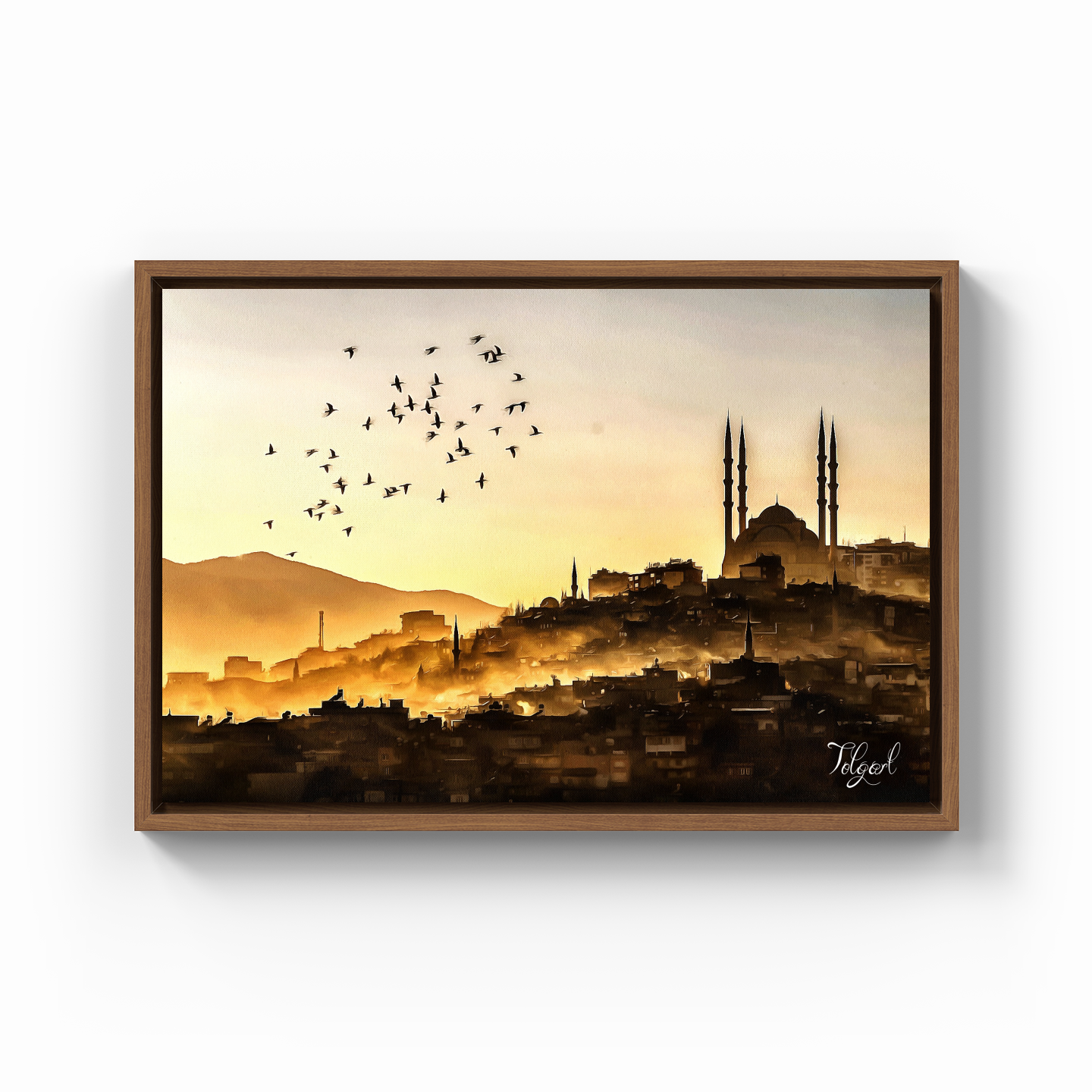 Temple - Canvas Print