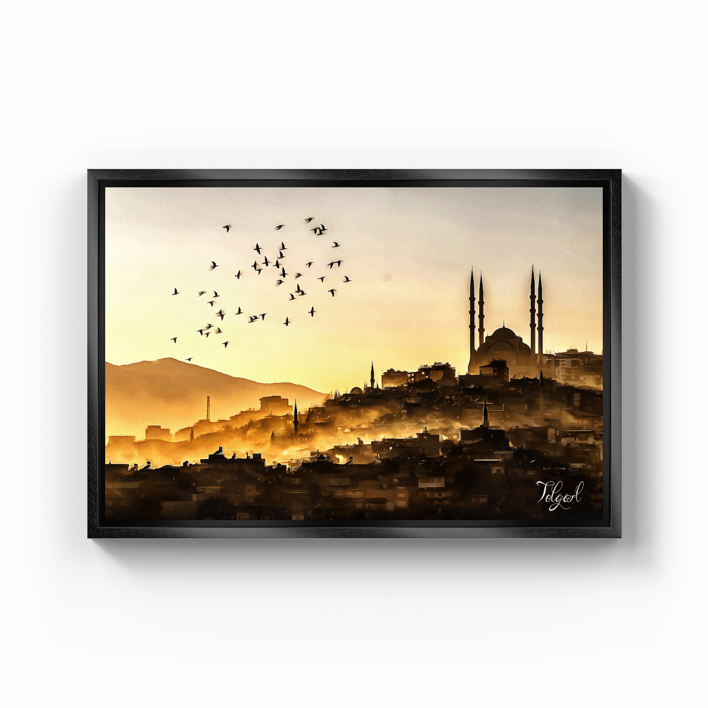 Temple - Canvas Print