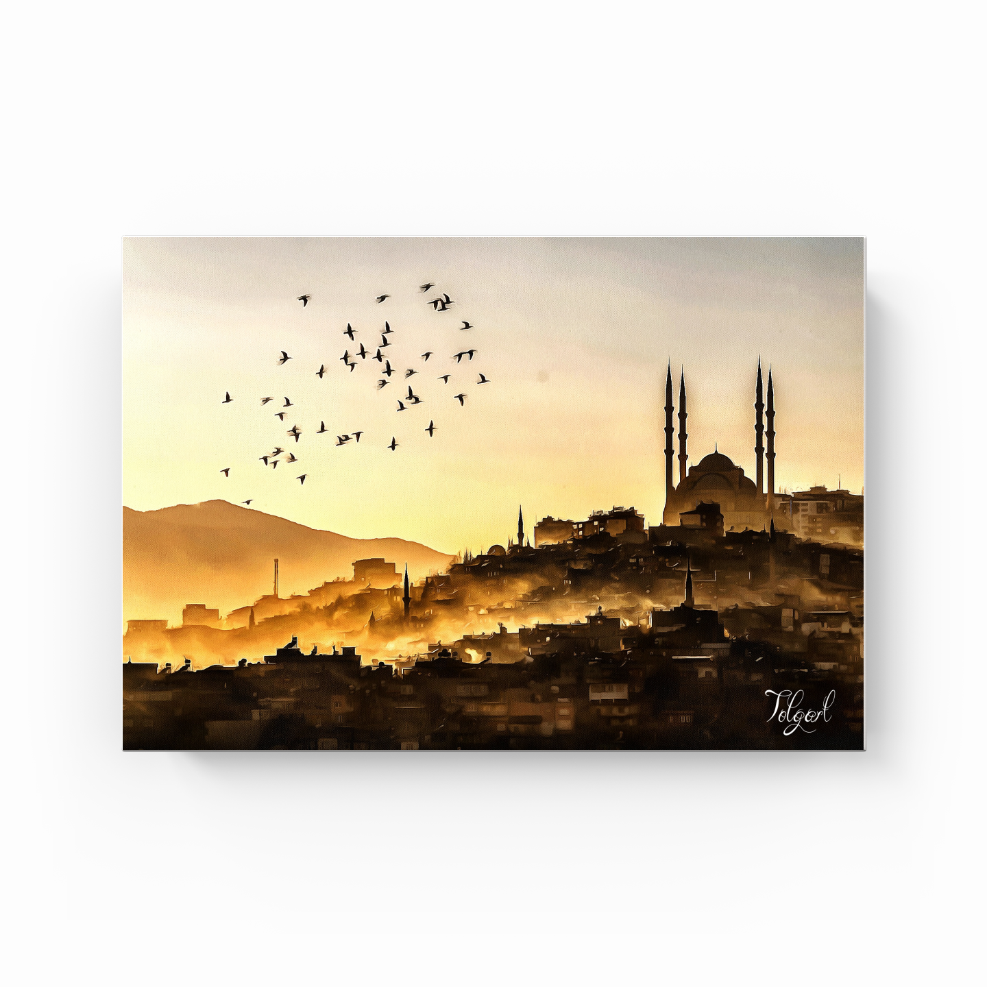 Temple - Canvas Print