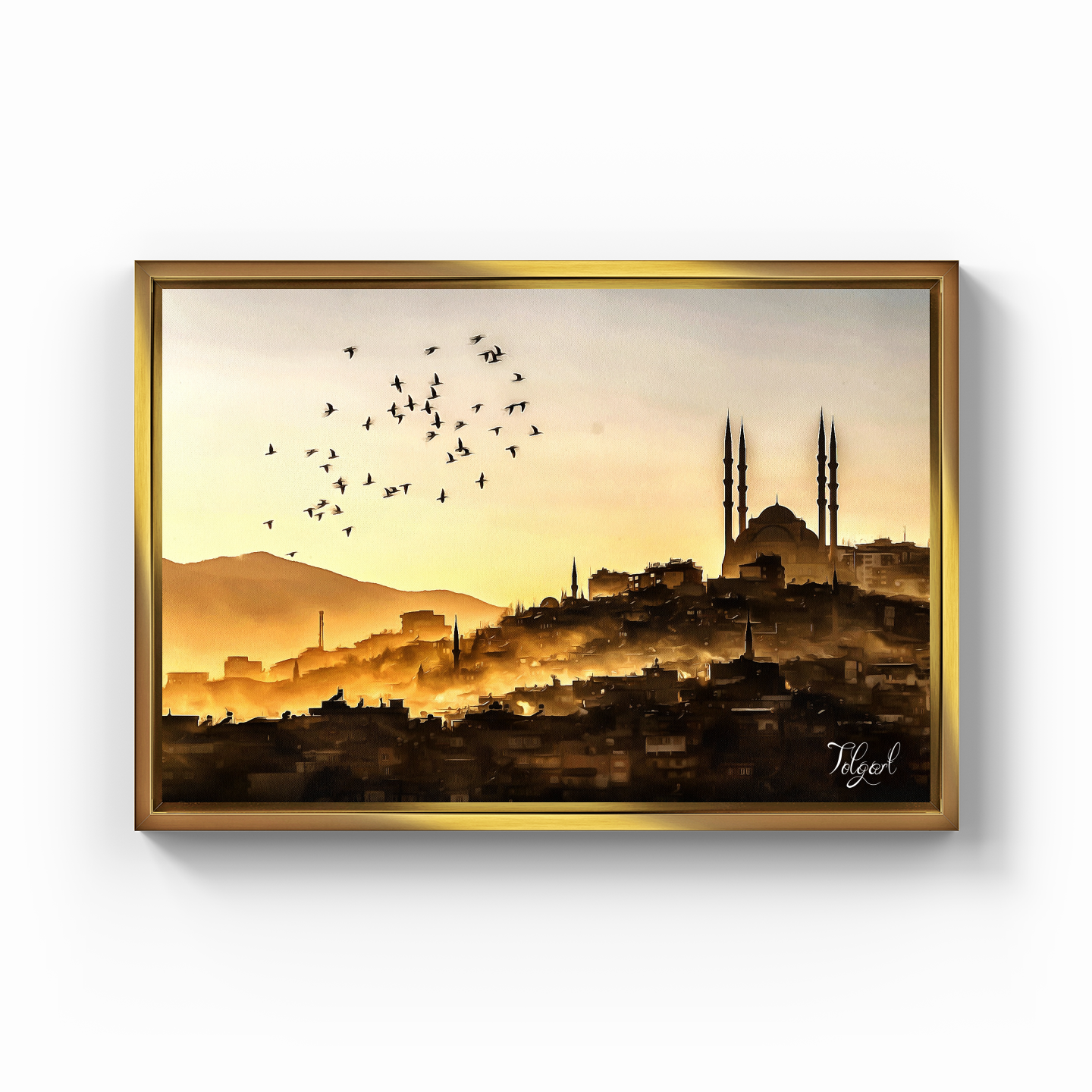 Temple - Canvas Print