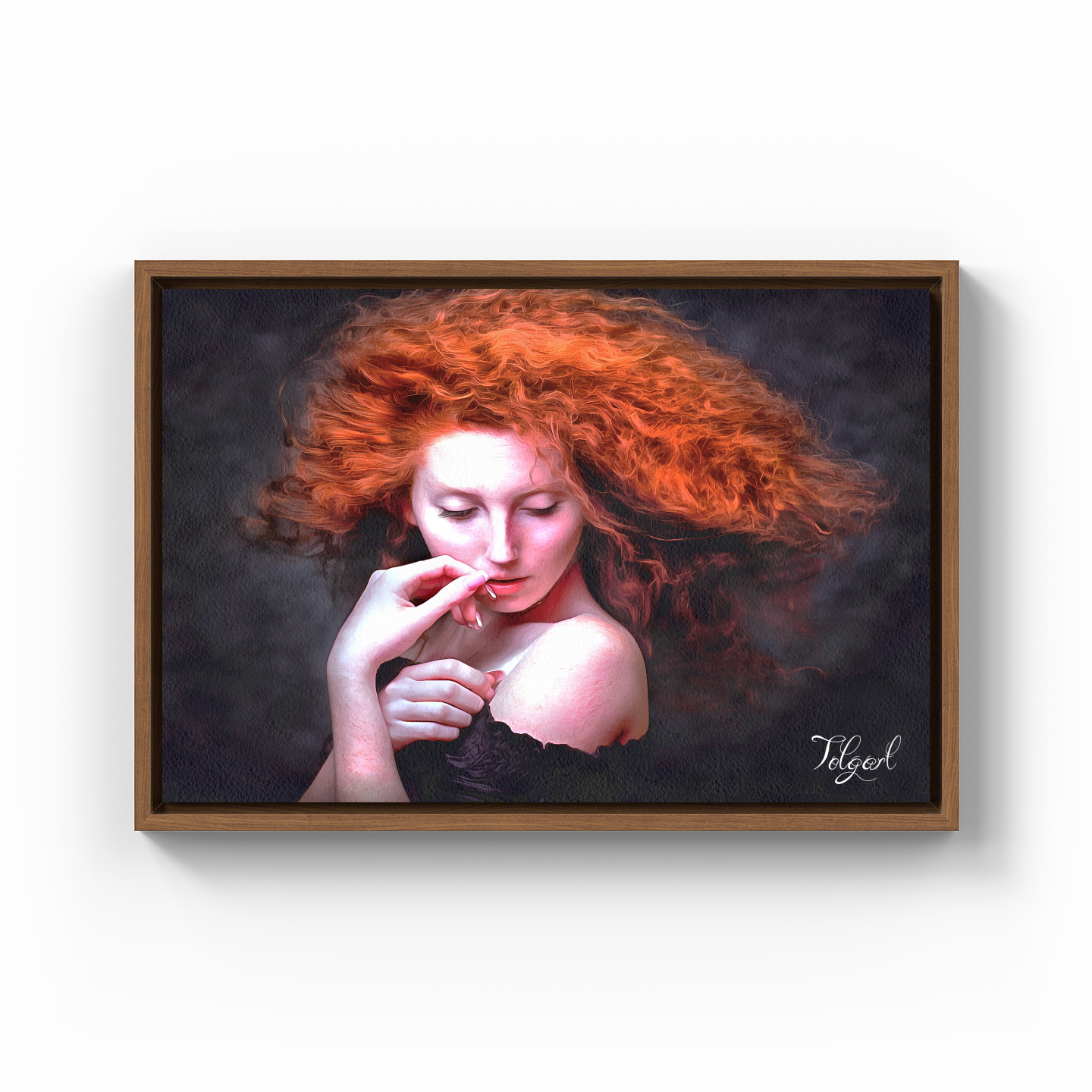 alone - Canvas Print