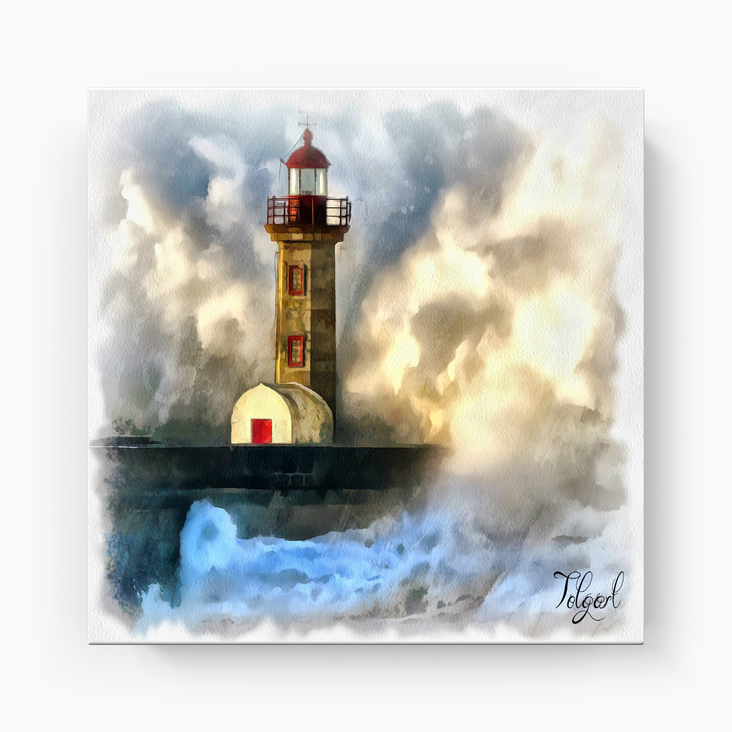 Lighthouse - Canvas Painting