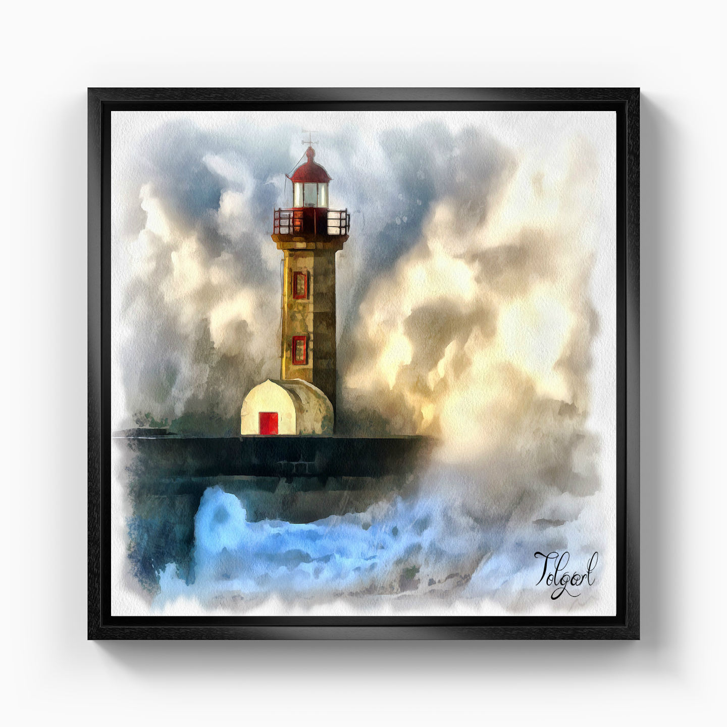 Lighthouse - Canvas Painting