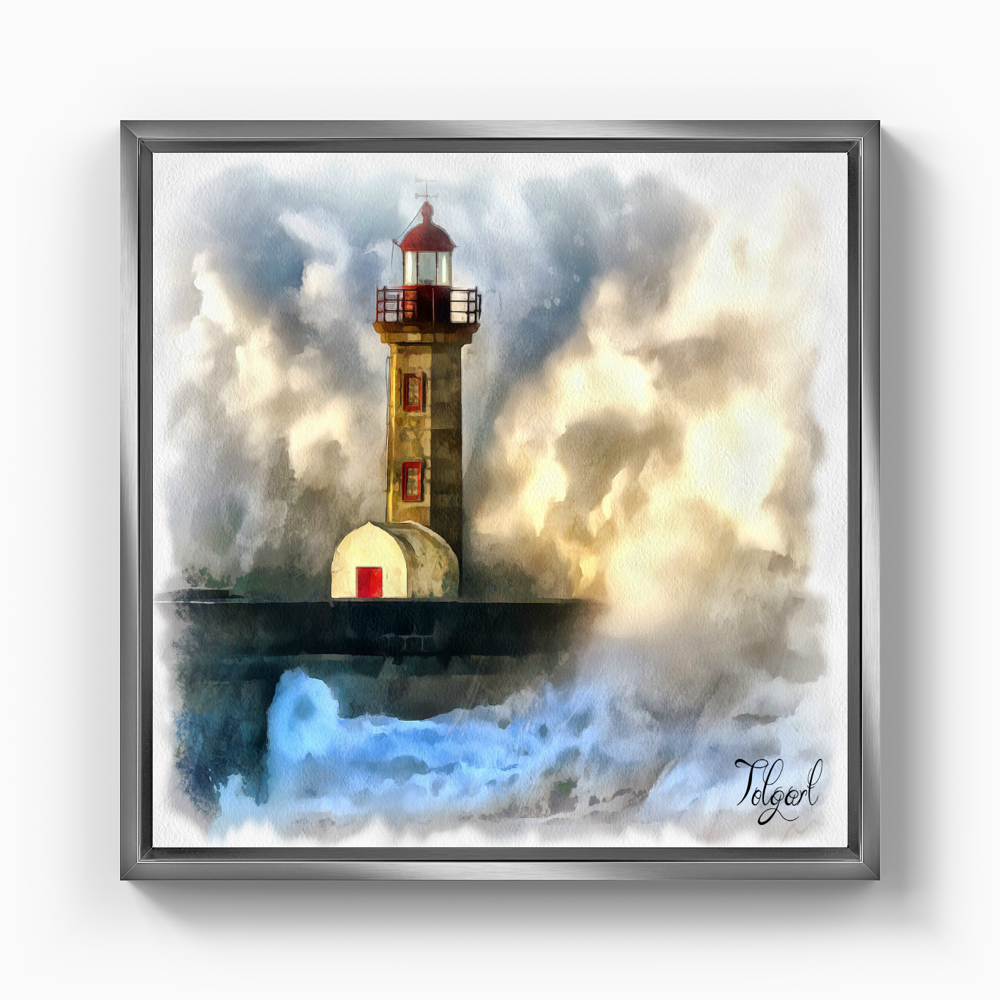 Lighthouse - Canvas Painting