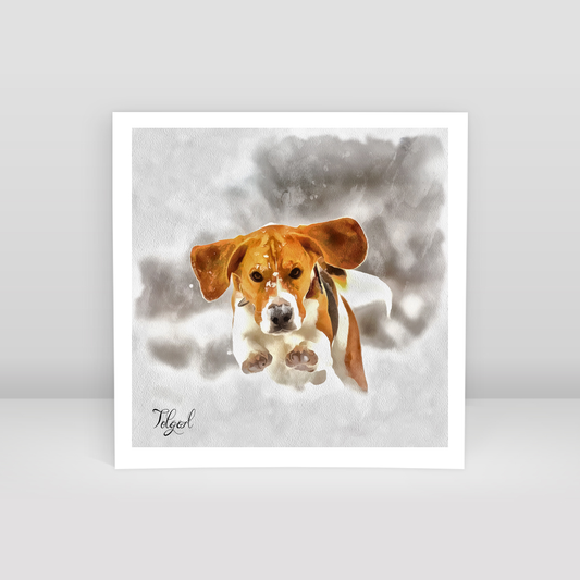 snowdog - Art Print