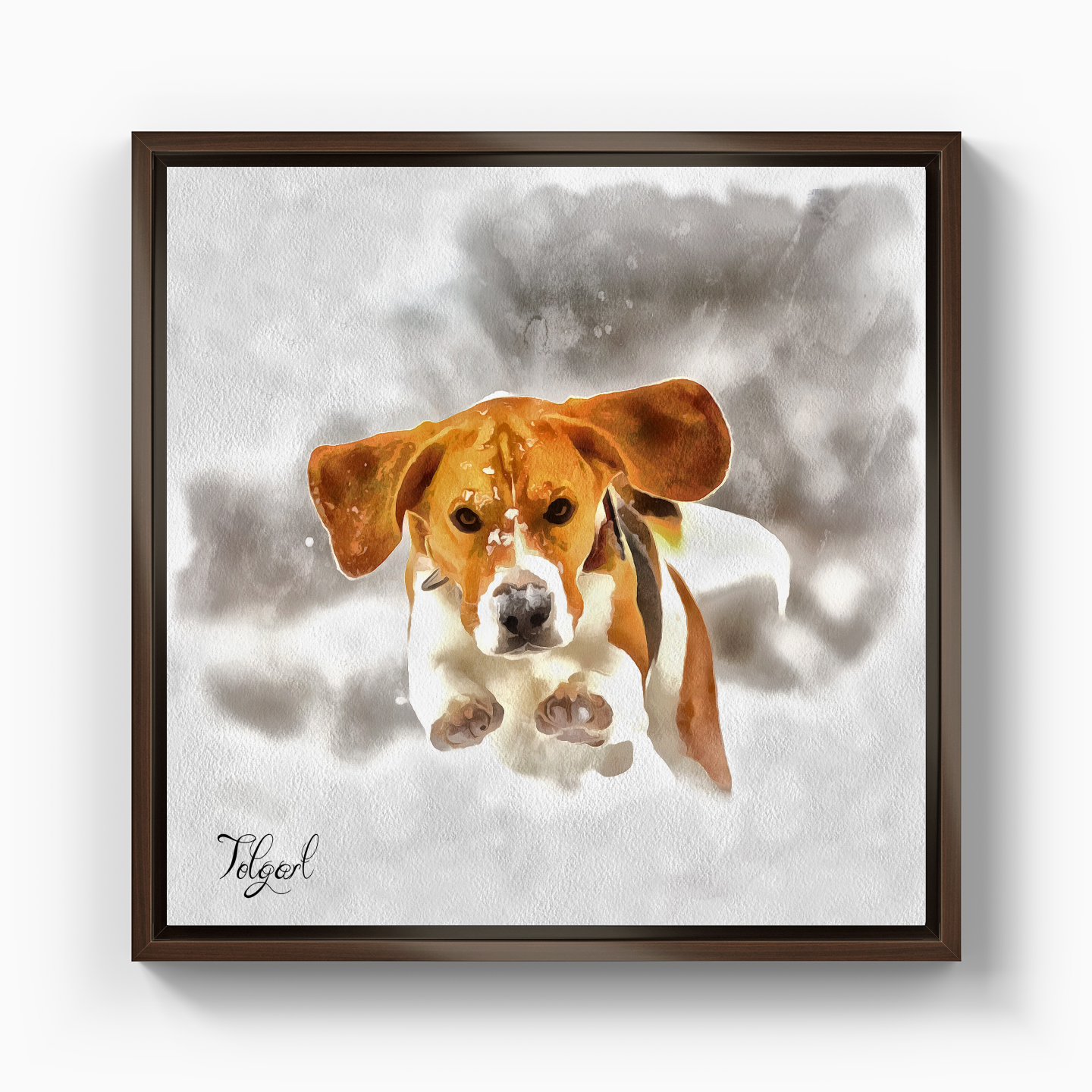 snowdog - Canvas Painting