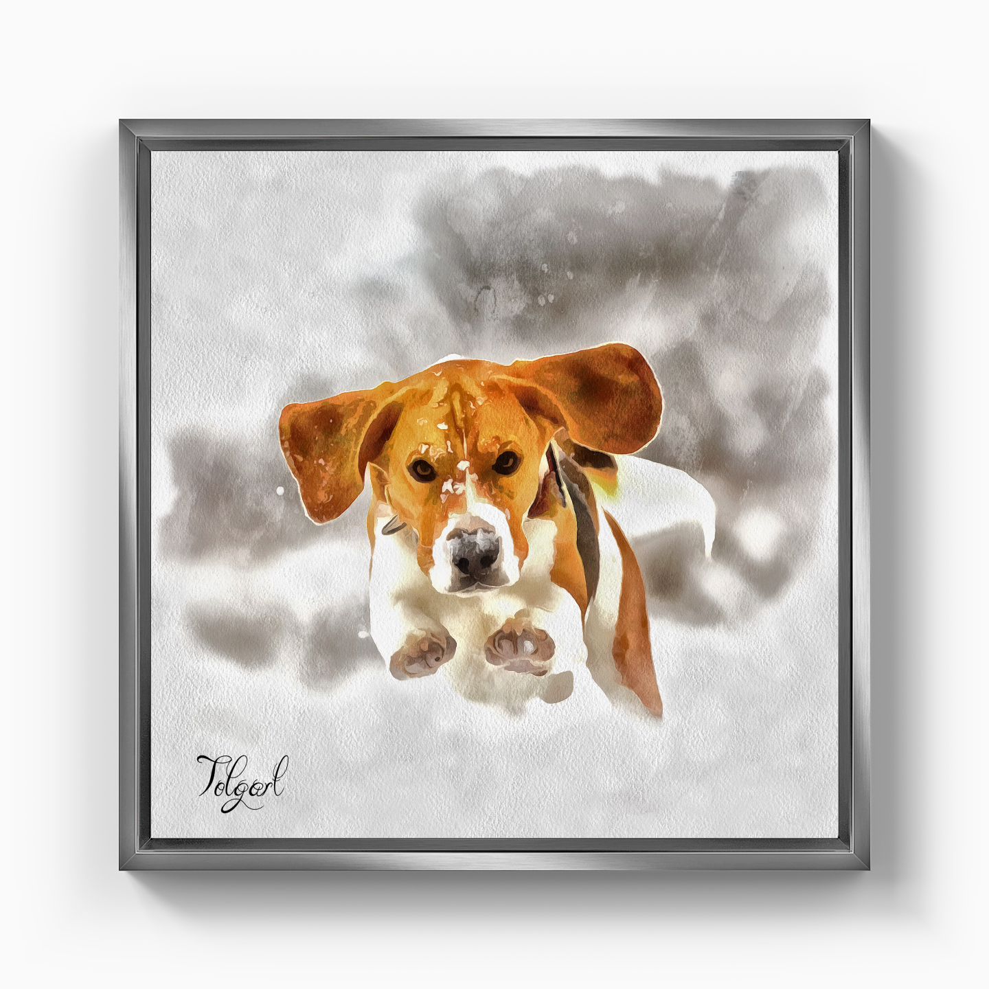 snowdog - Canvas Painting