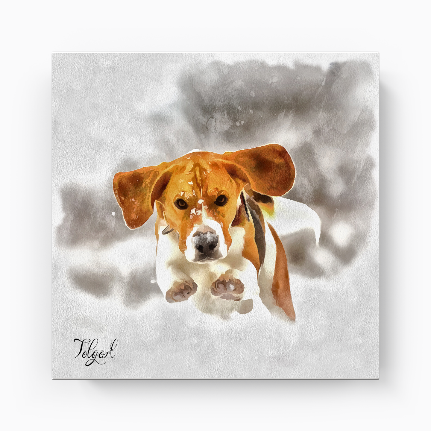 snowdog - Canvas Painting