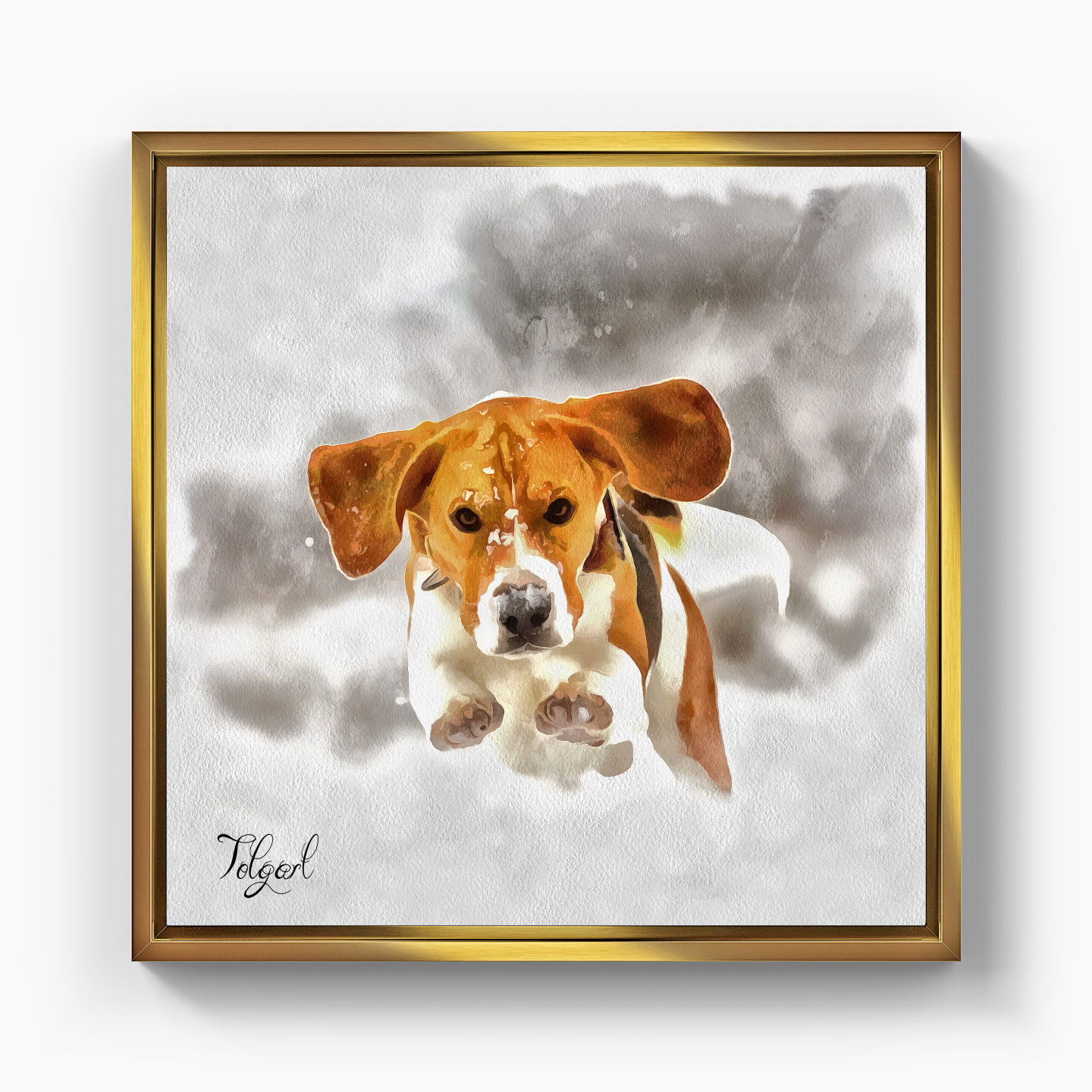 snowdog - Canvas Painting