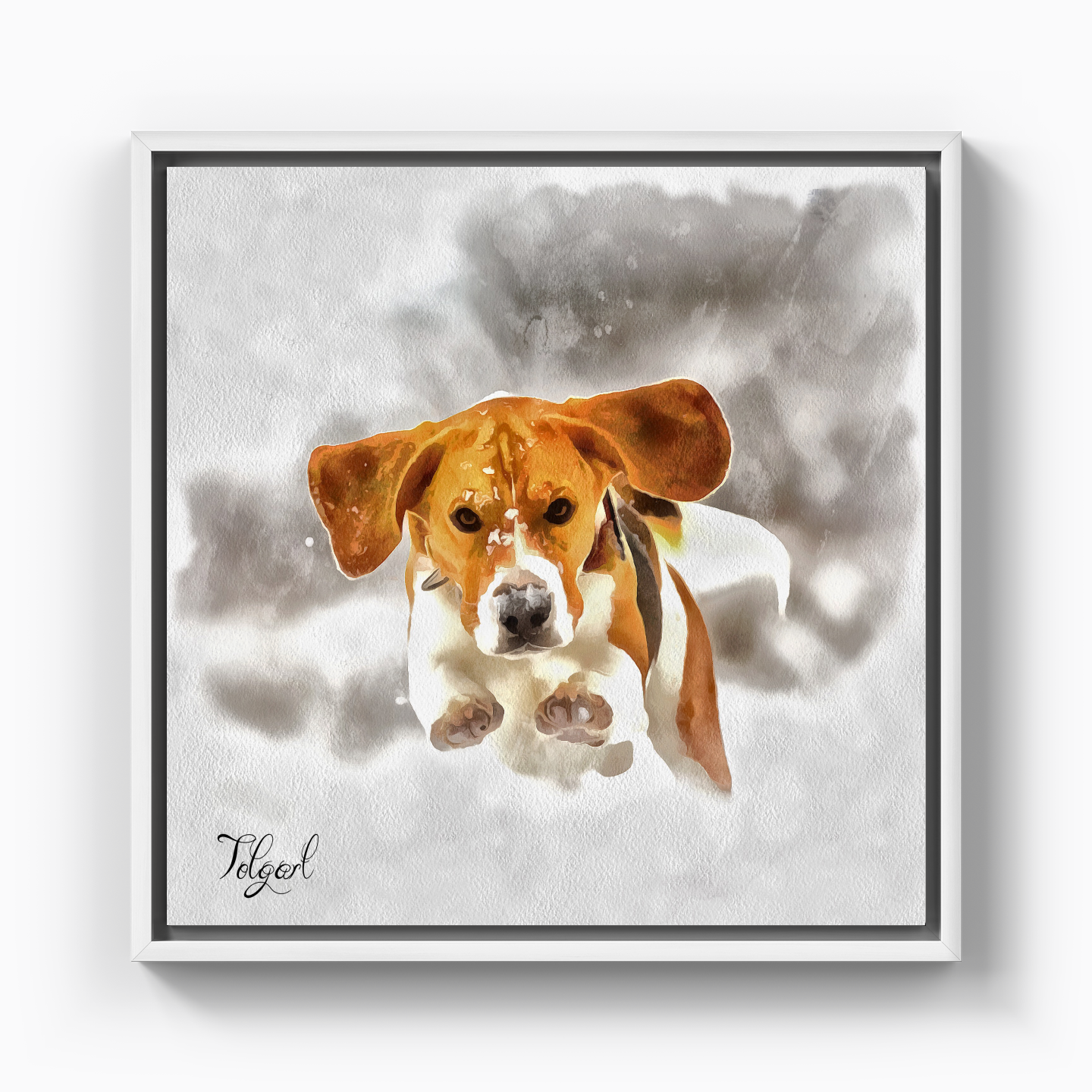 snowdog - Canvas Painting