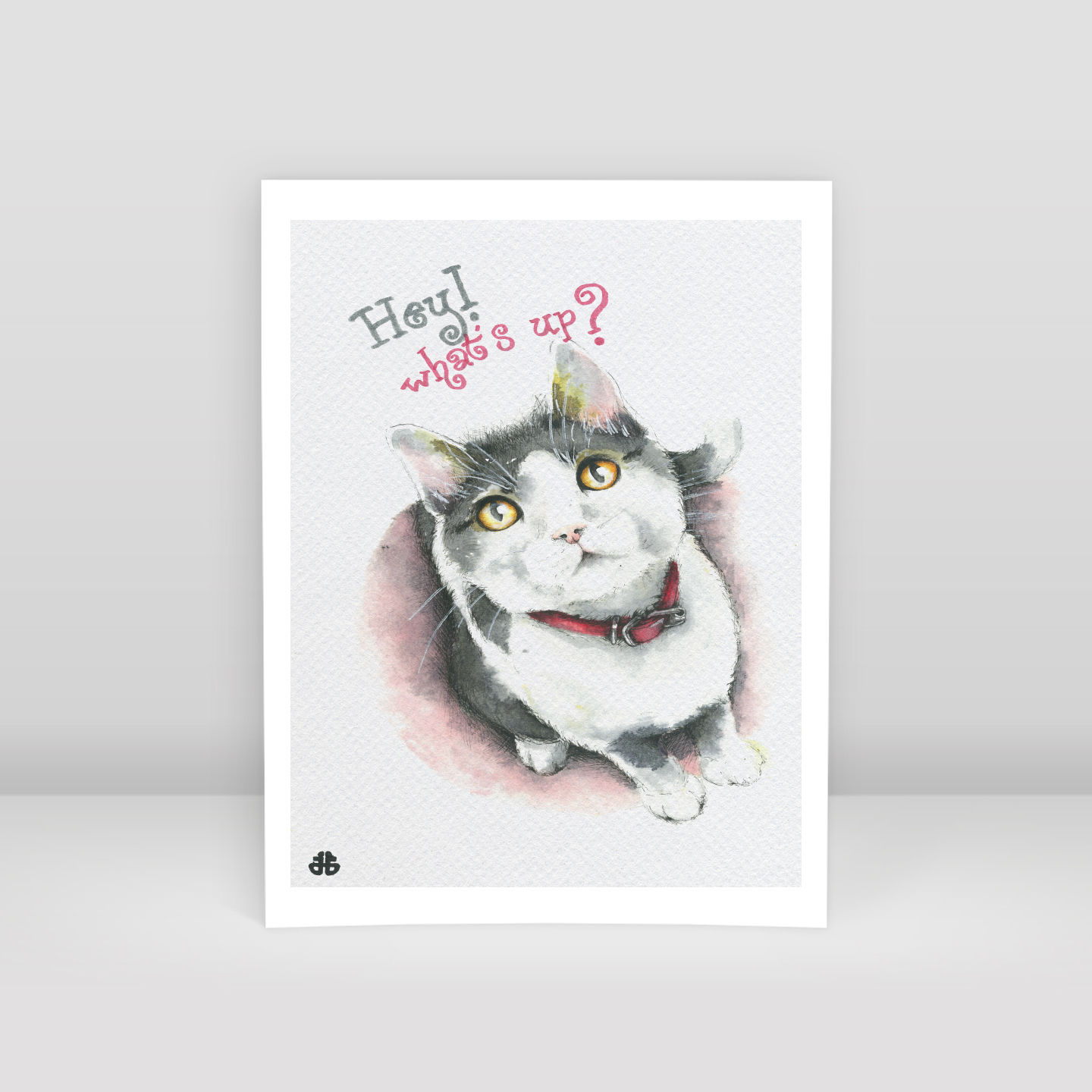 Whats up - Art Print