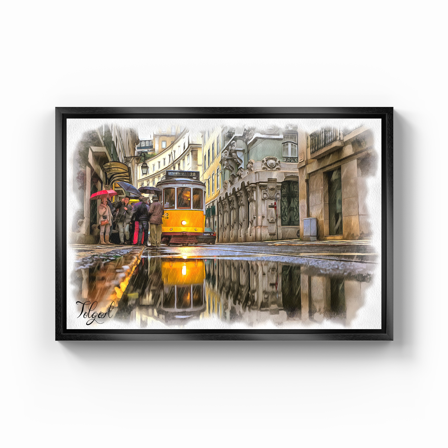 yellow - Canvas Print