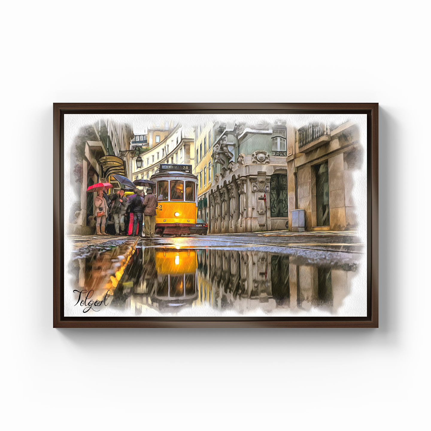 yellow - Canvas Print