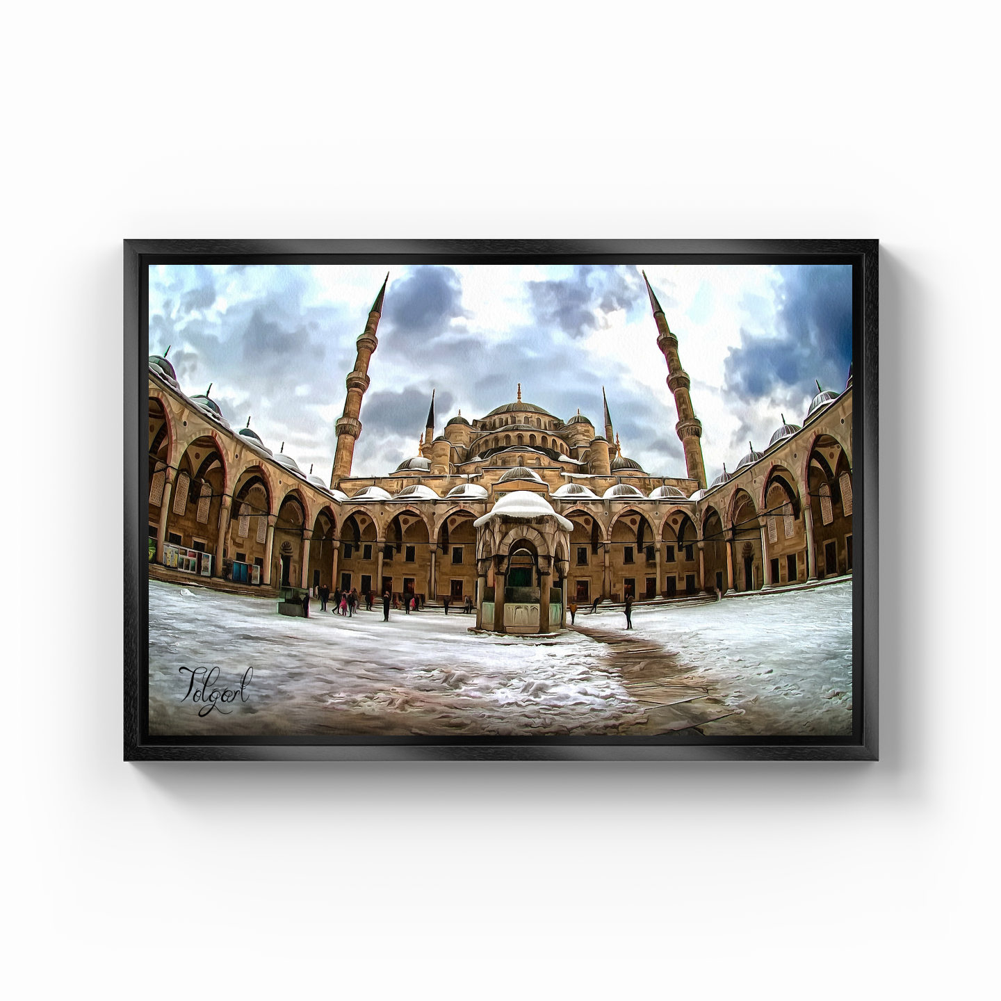 mosque - Canvas Print