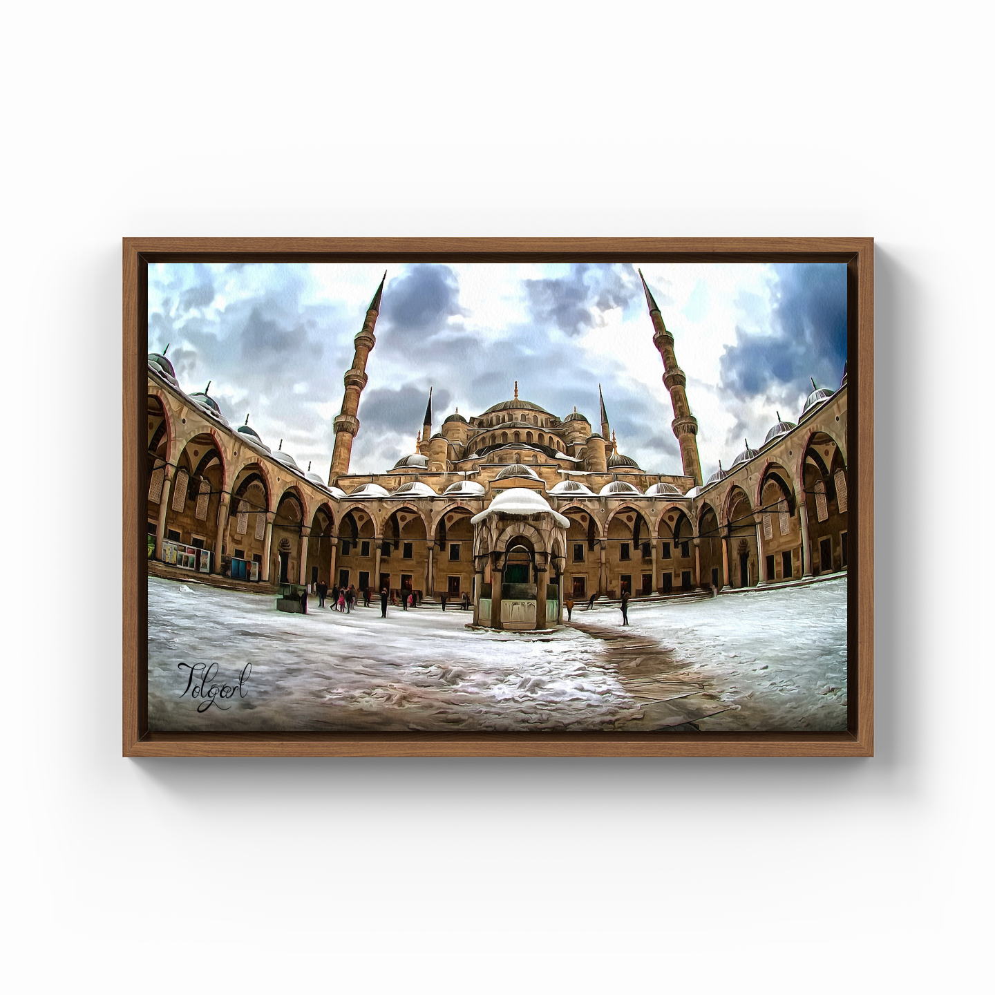 mosque - Canvas Print