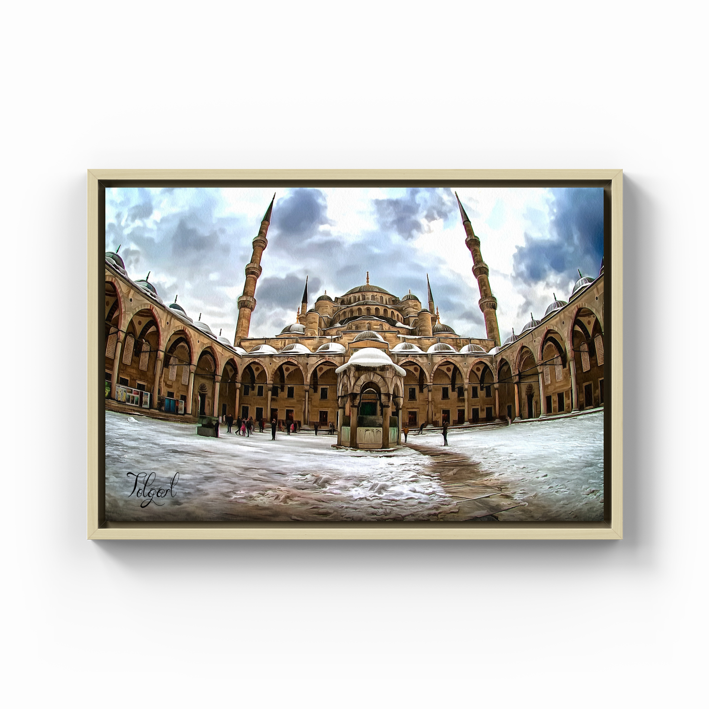 mosque - Canvas Print