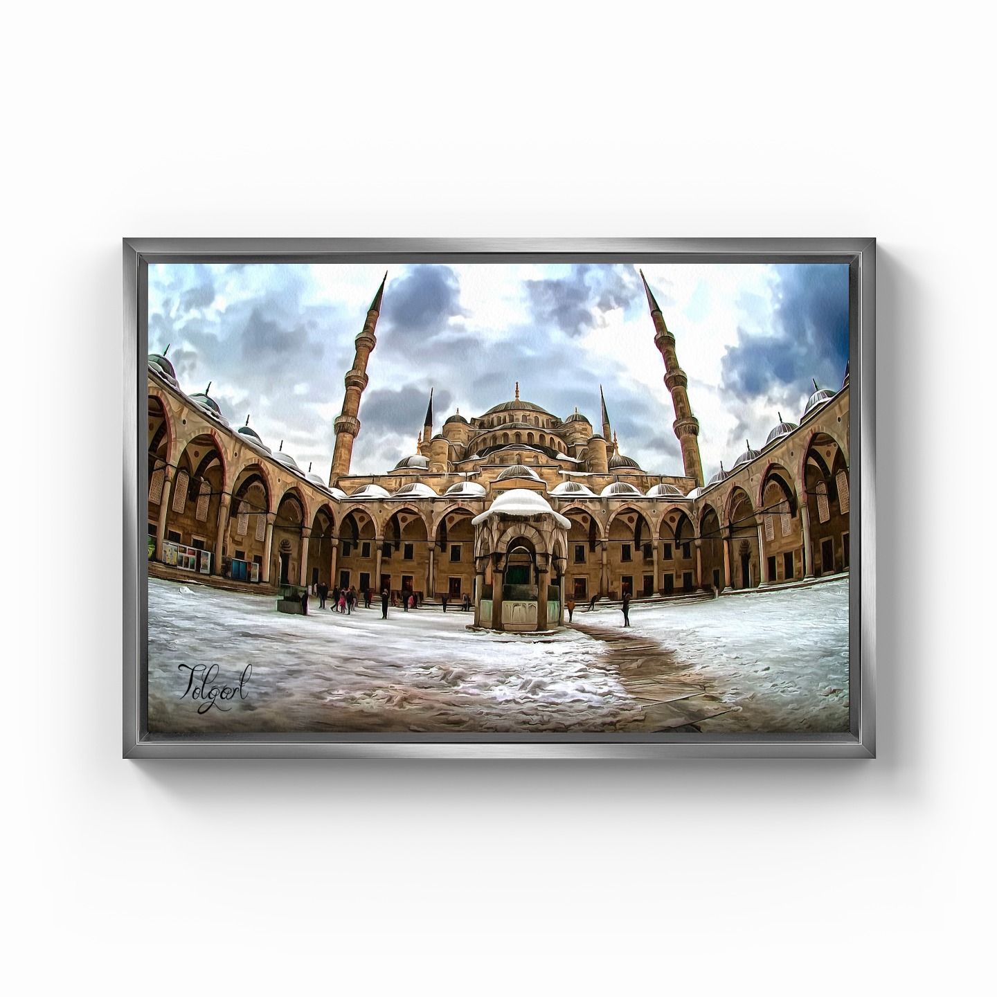 mosque - Canvas Print