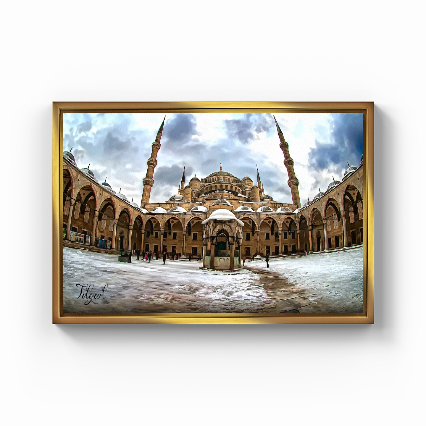 mosque - Canvas Print