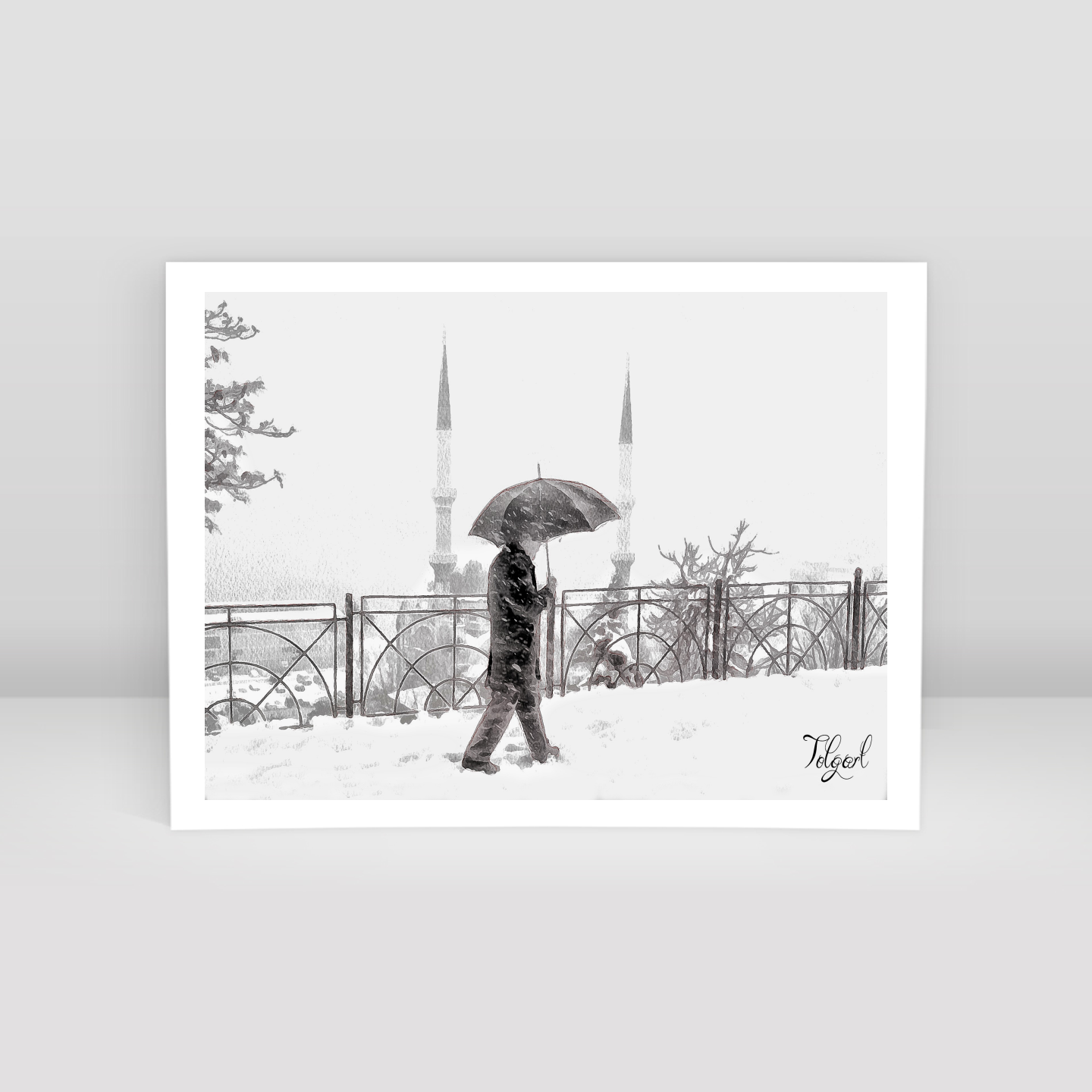 Snow - Art Print