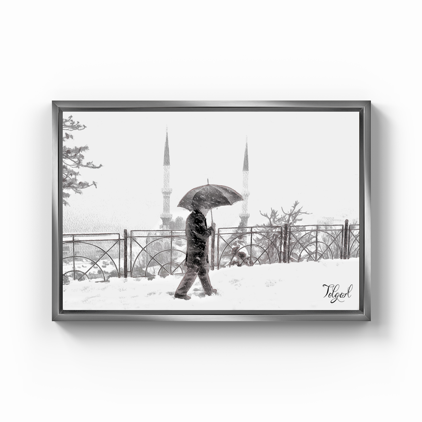 Snow - Canvas Print