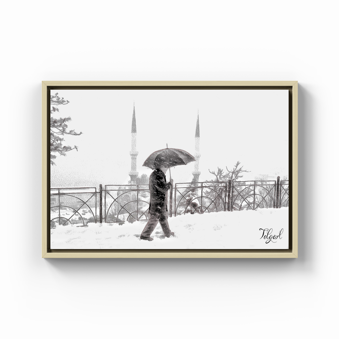 Snow - Canvas Print