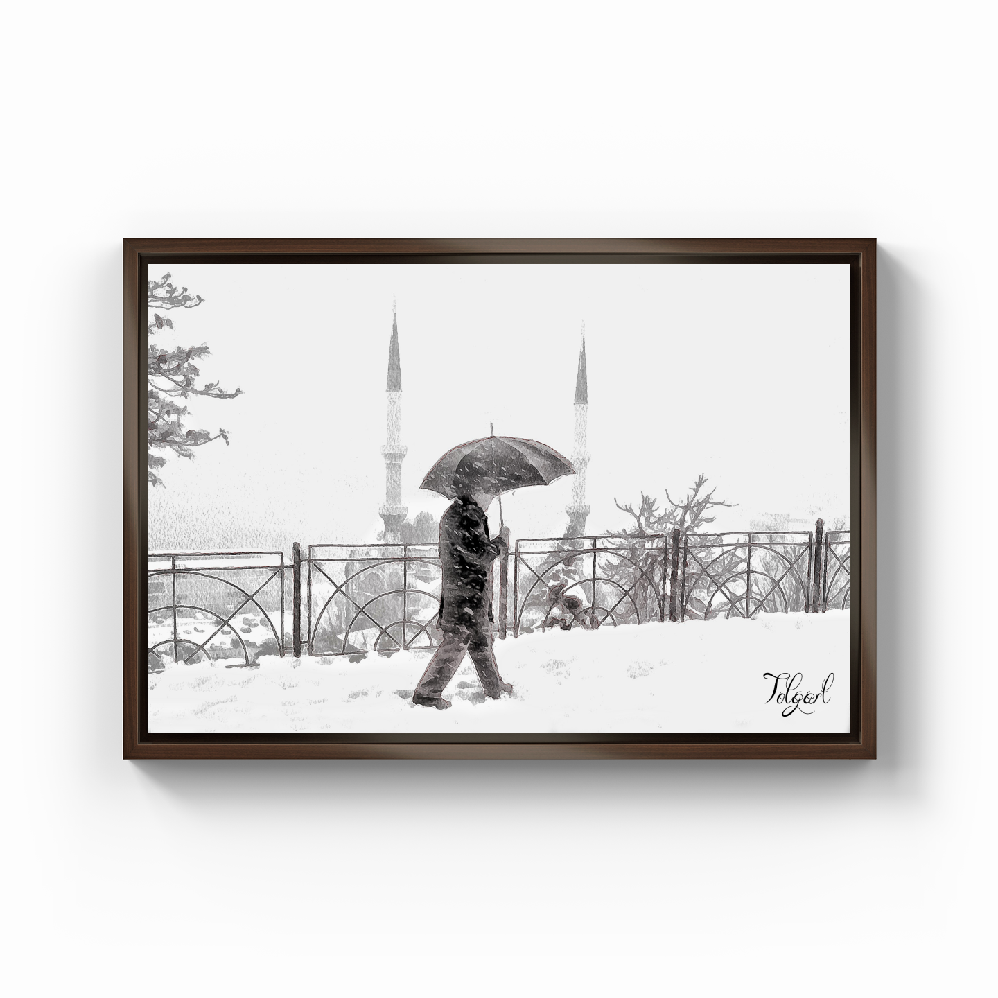 Snow - Canvas Print