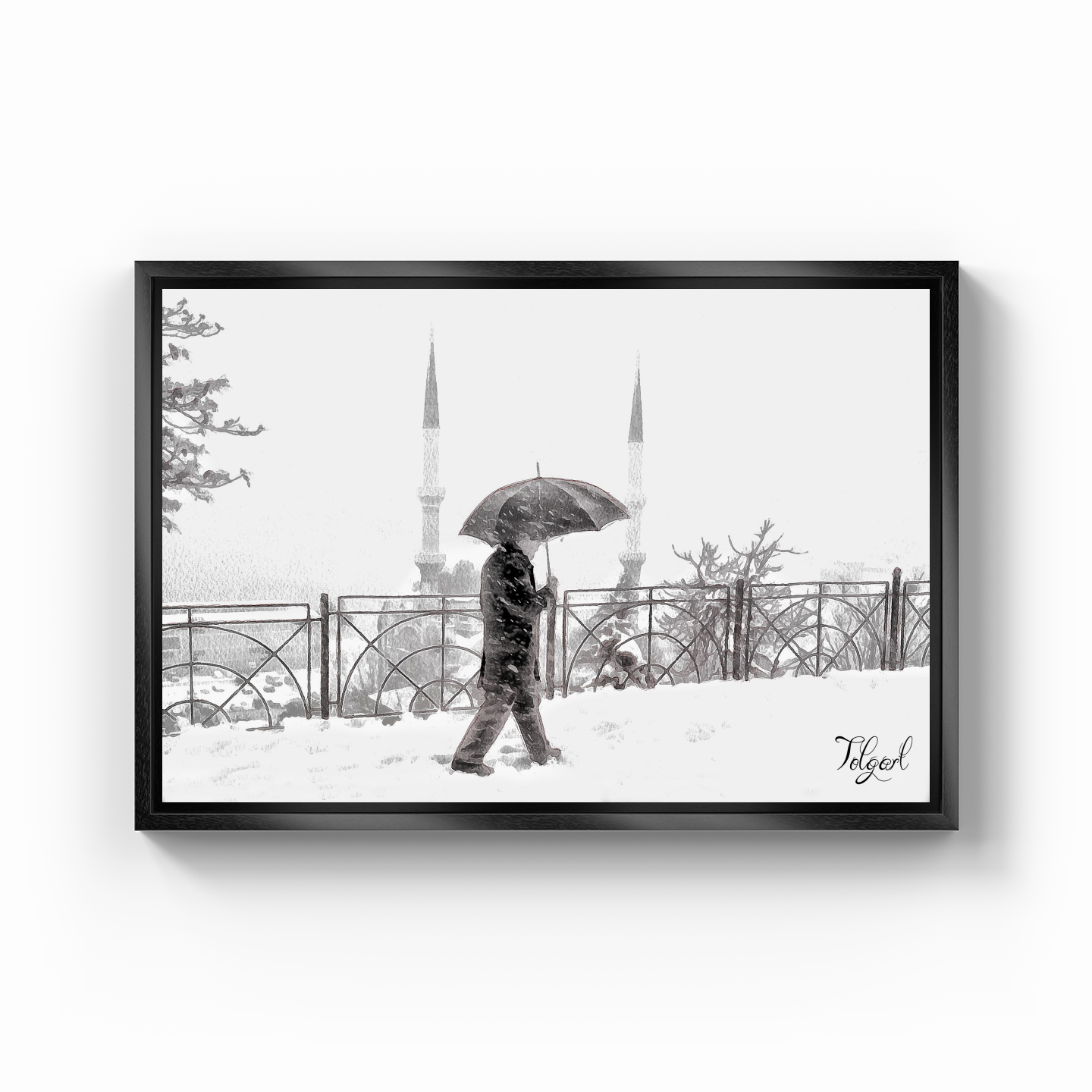 Snow - Canvas Print