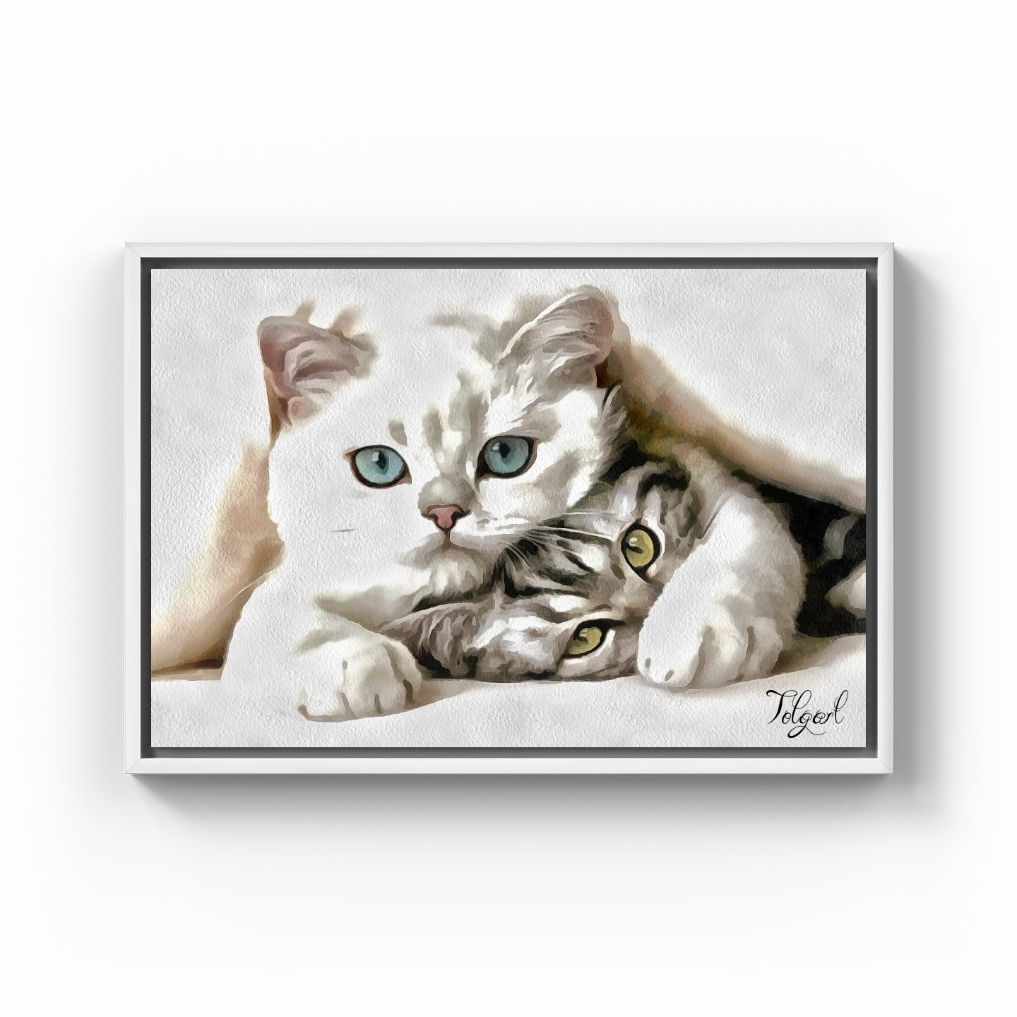 Cats - Canvas Painting