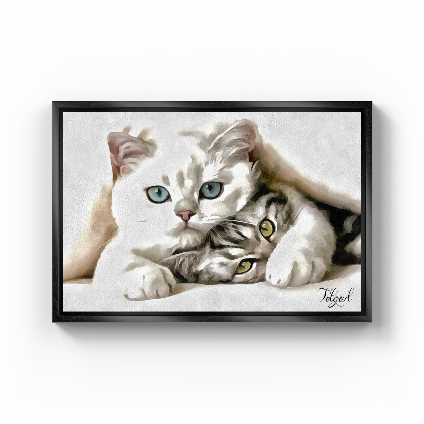 Cats - Canvas Painting