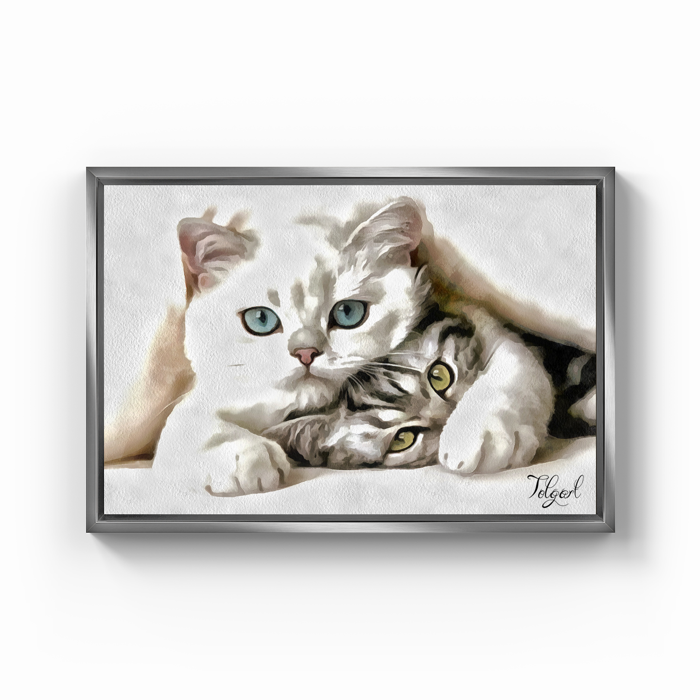 Cats - Canvas Painting