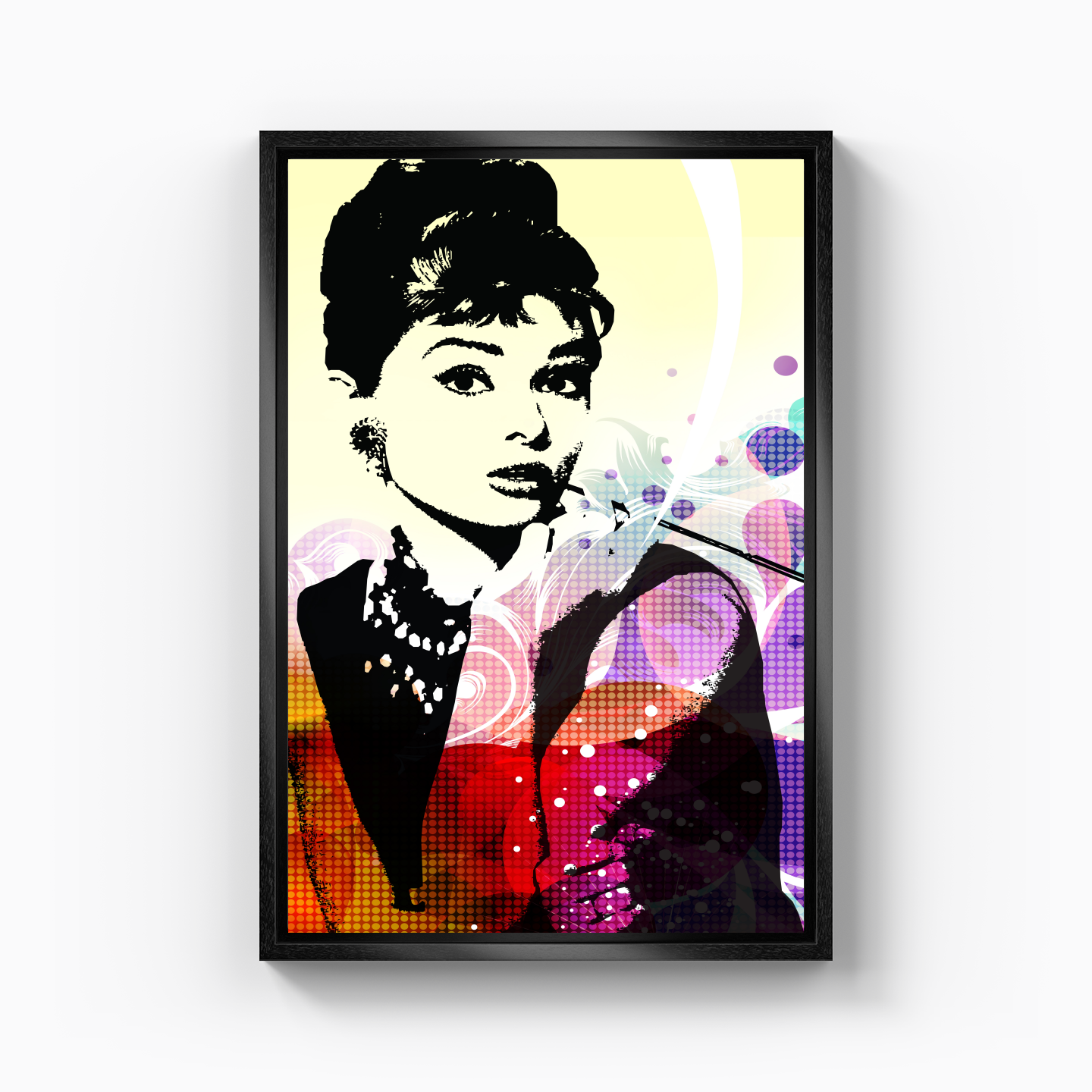 Audrey Hepburn - Canvas Painting