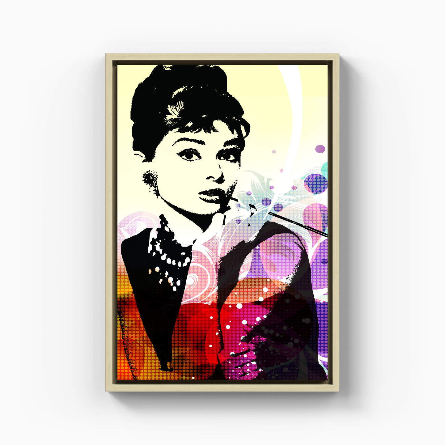 Audrey Hepburn - Canvas Painting