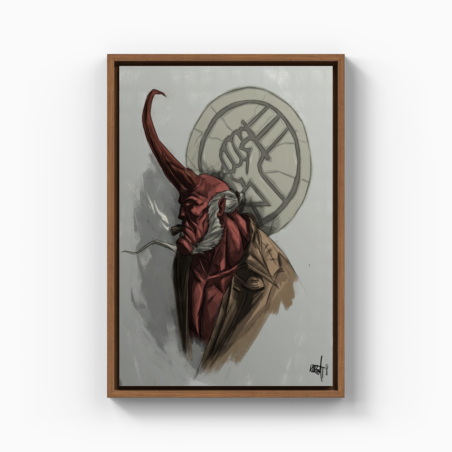 HELLBOY - Canvas Print