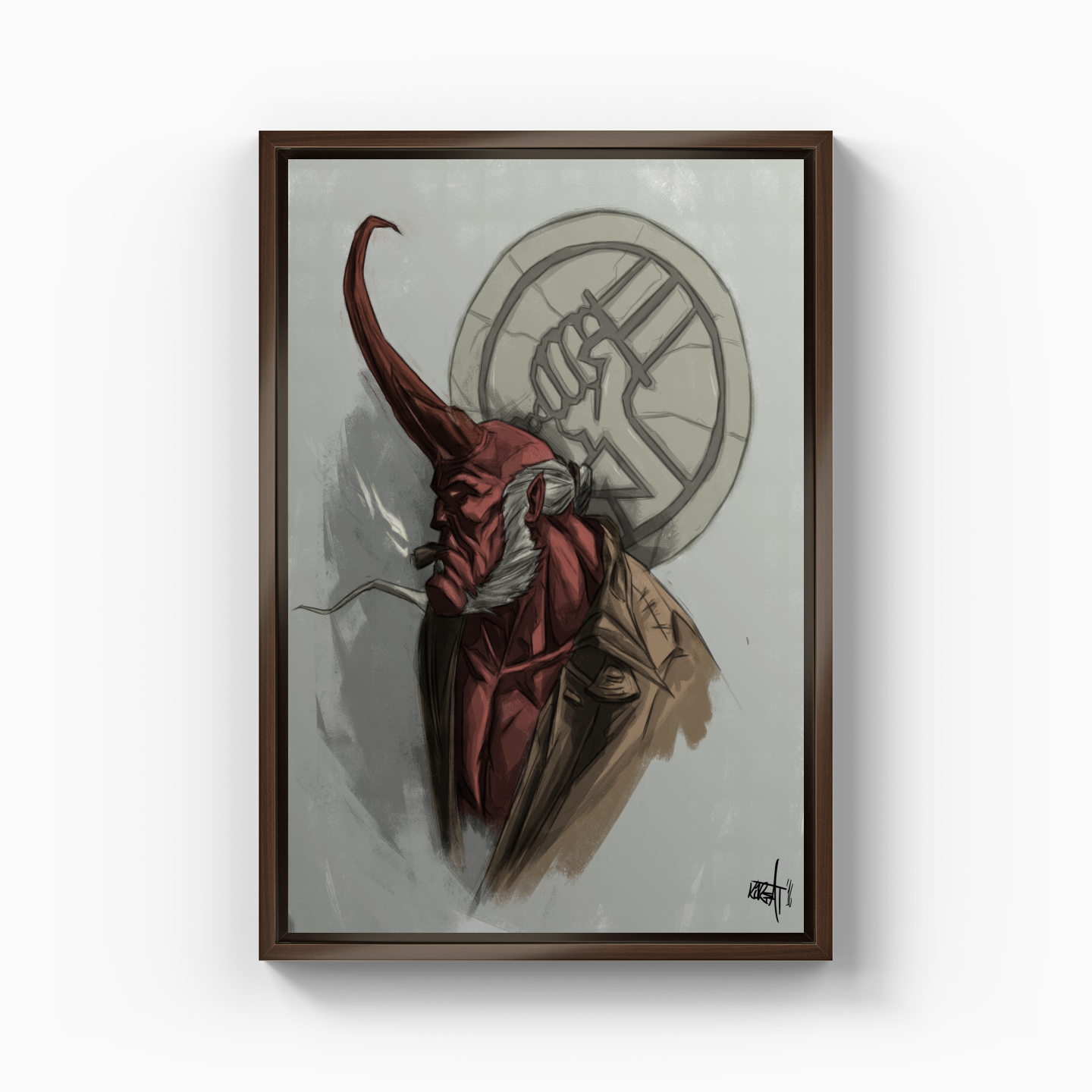 HELLBOY - Canvas Print