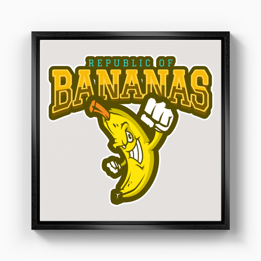 Republic of Bananas - Canvas Print