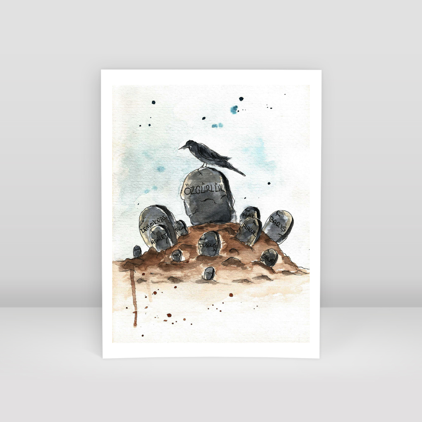 grave - Art Print