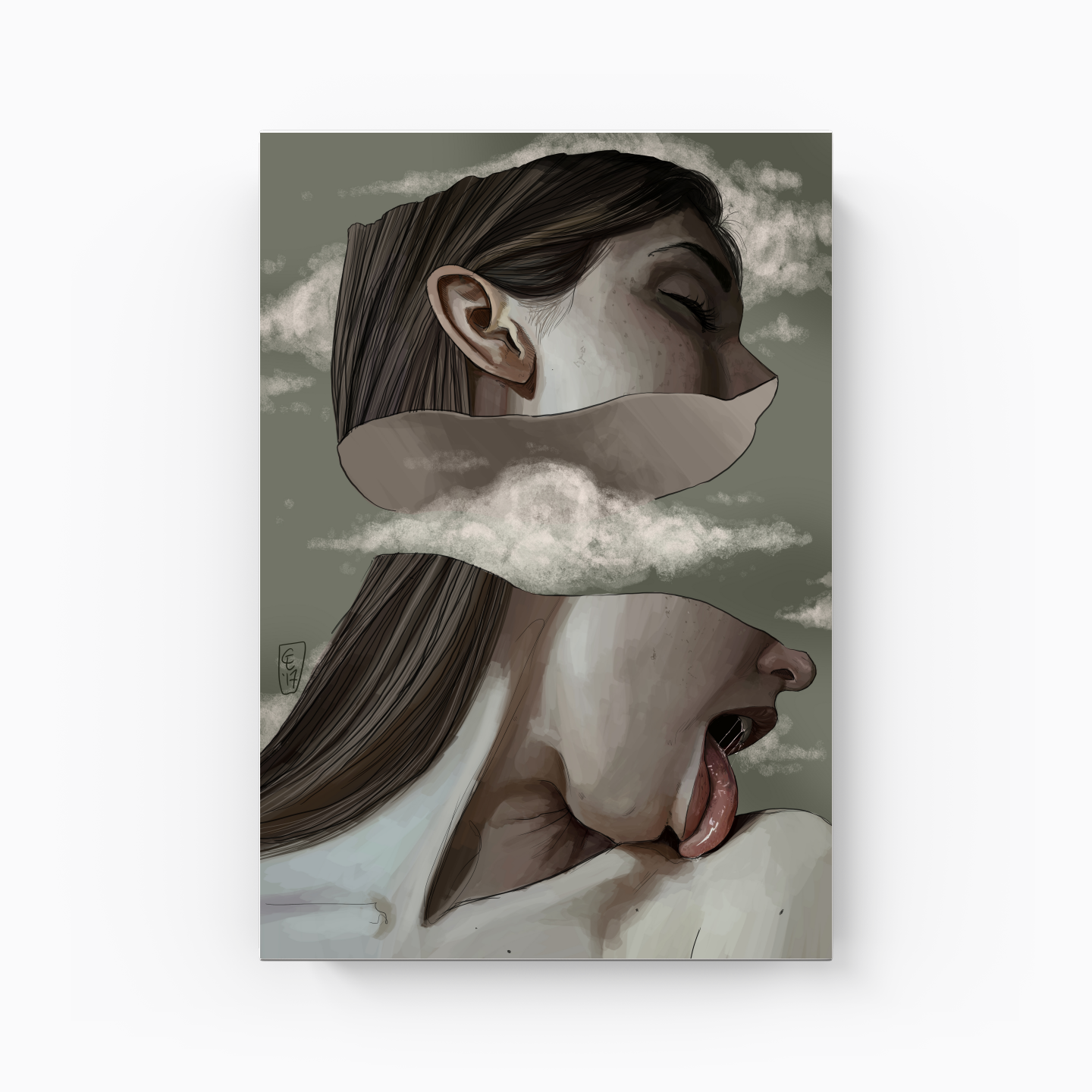 slut - Canvas Print